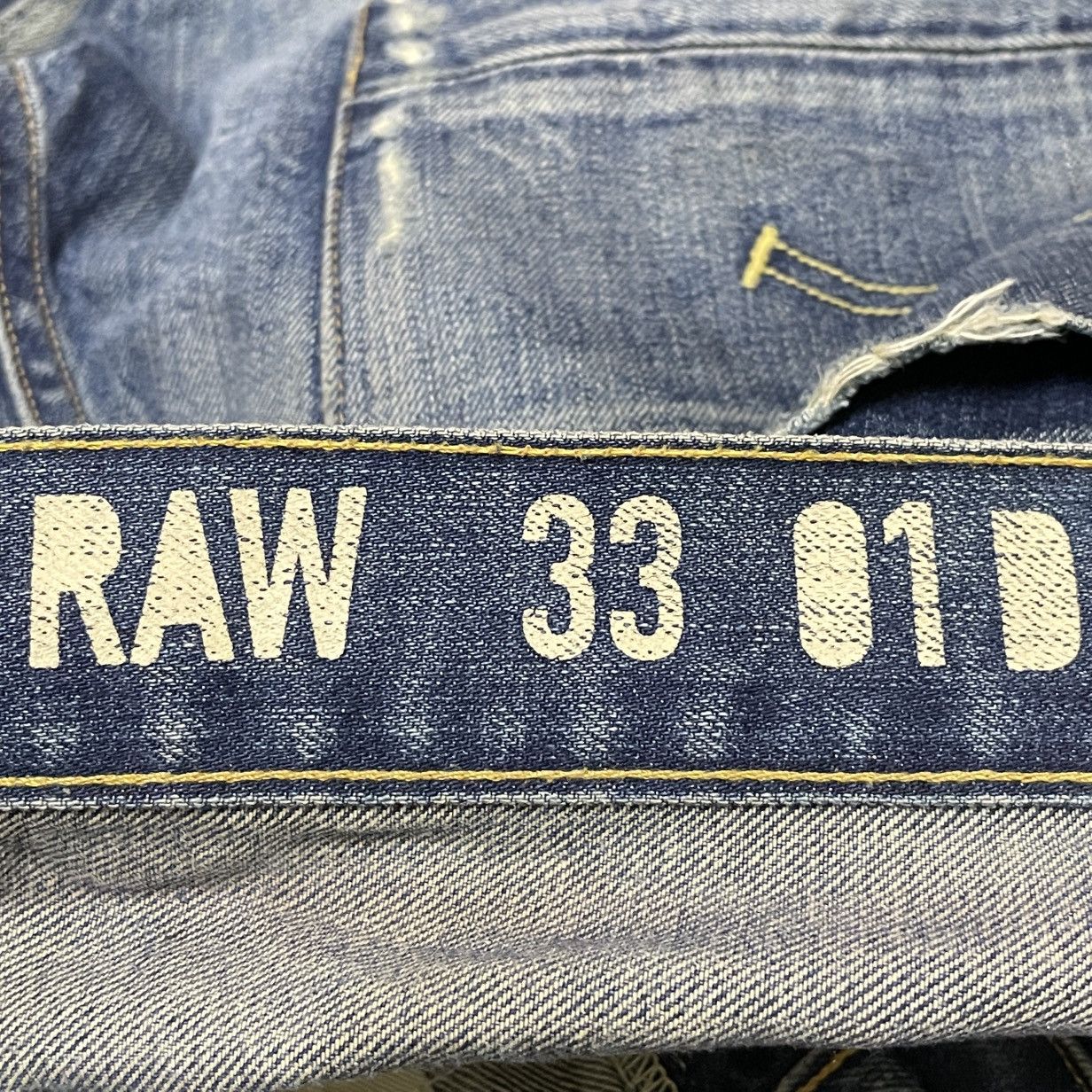 G-Star × Vintage Rare Design Vintage Brand G-Star Distressed Jeans 1990s Size US 33 - 9 Thumbnail