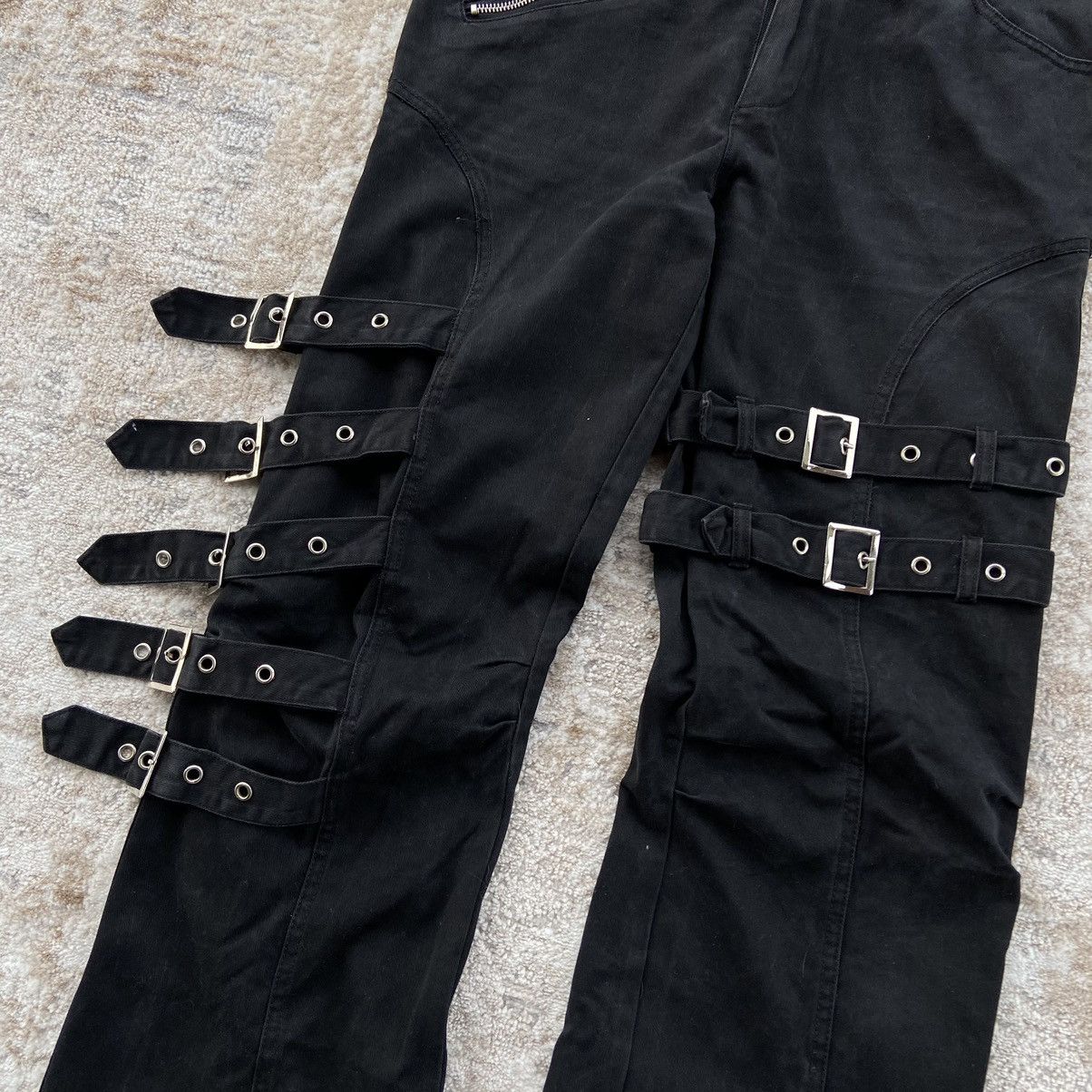 Japanese Brand × Seditionaries Japanese Deorart Gothic Punk Bondage Flared Pants Size US 29 - 2 Thumbnail
