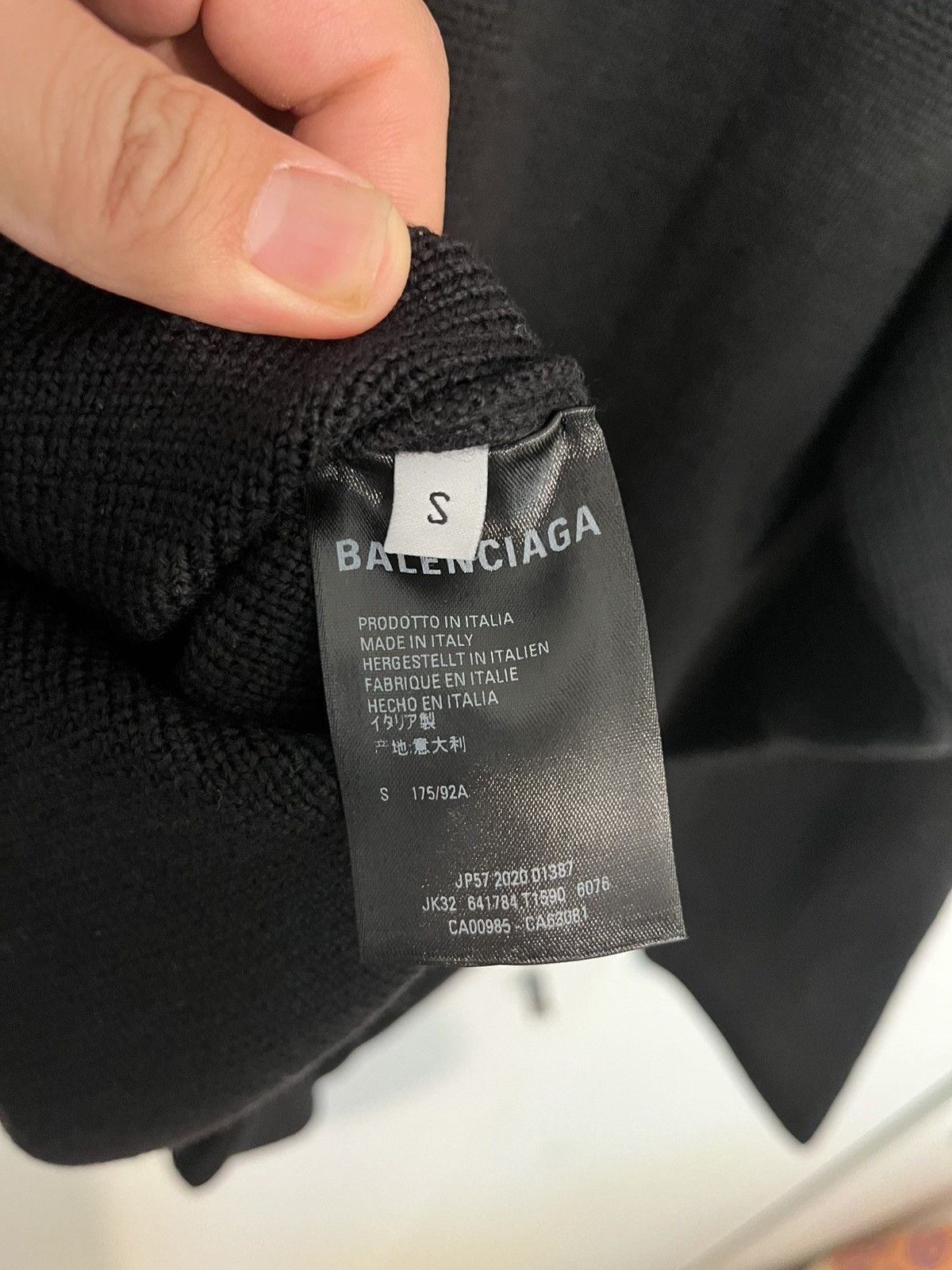 Balenciaga balenciaga 21ss alien high-necked sweater Size US S / EU 44-46 / 1 - 3 Thumbnail