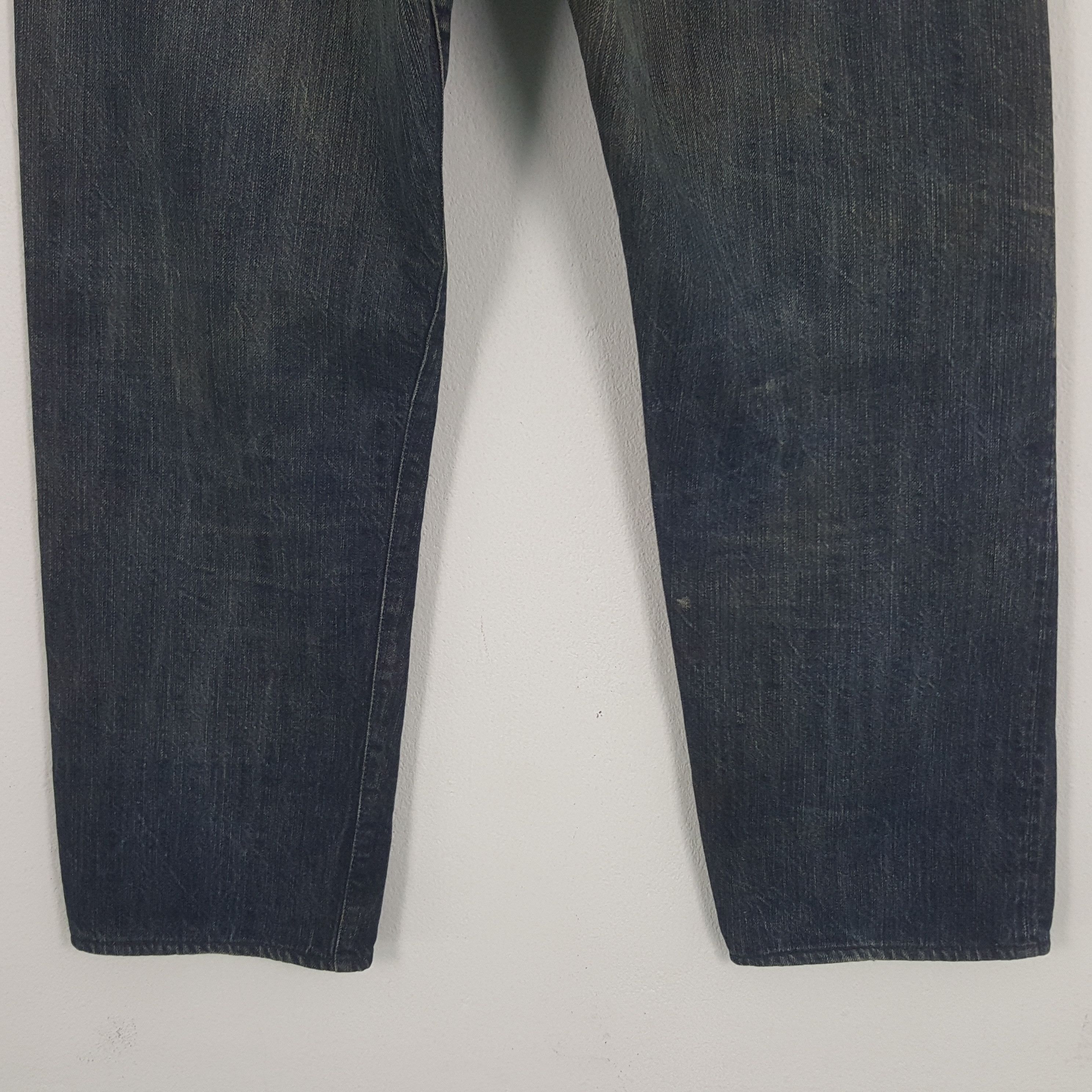 Japanese Brand × Vintage Vintage Evisu Selvedge Japanese Daicock Custom Denim Jeans Size US 31 - 6 Thumbnail