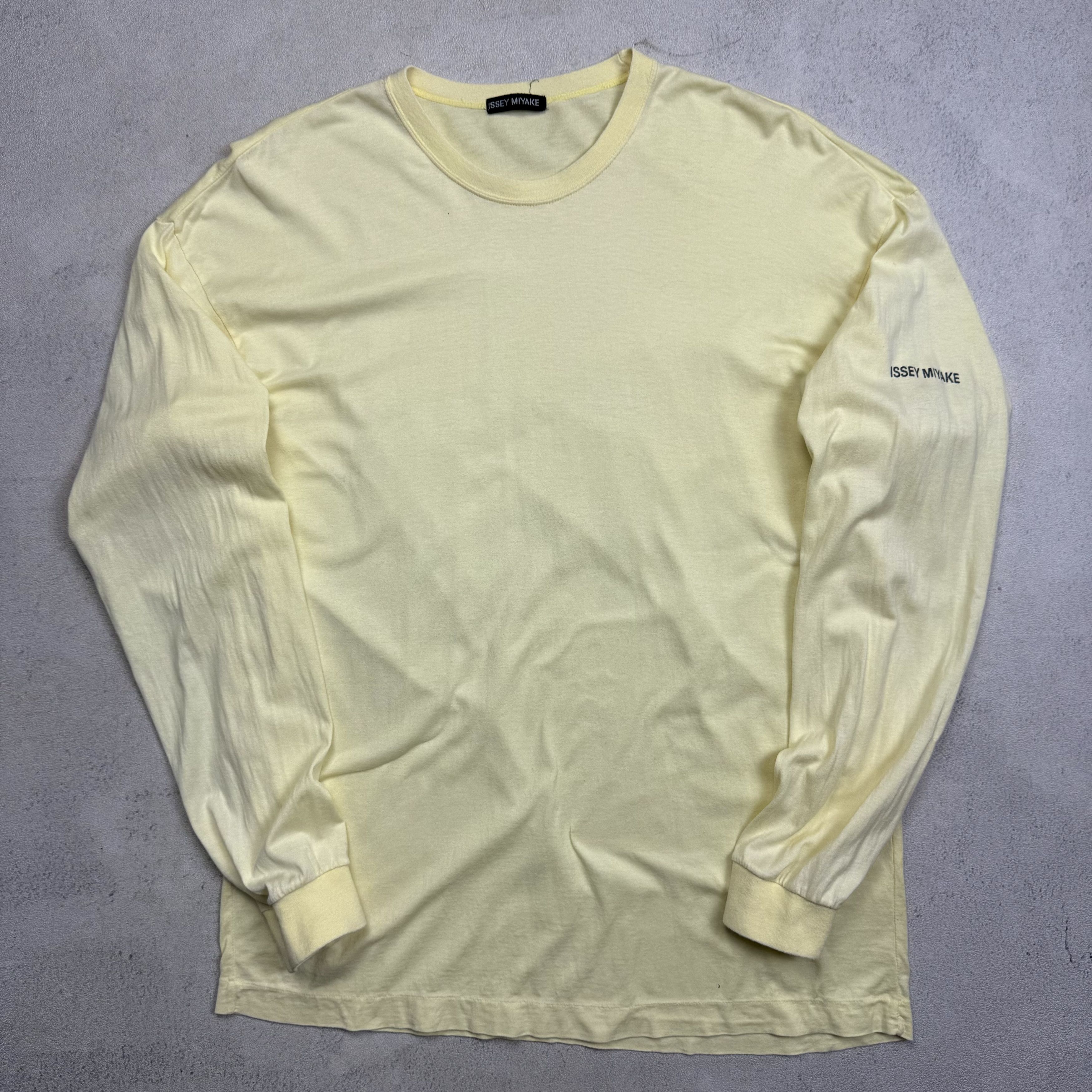 Issey Miyake Vintage Issey Miyake Longsleeve Tshirt Size US L / EU 52-54 / 3 - 2 Thumbnail