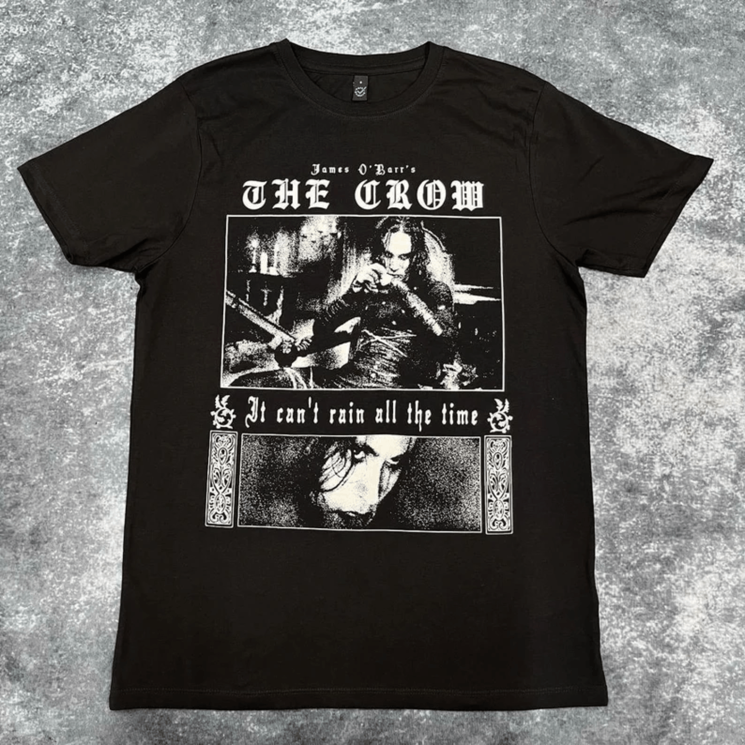 Vintage THE CROW, Brandon Lee, Gothic horror cinema shirt Size US L / EU 52-54 / 3 - 1 Thumbnail