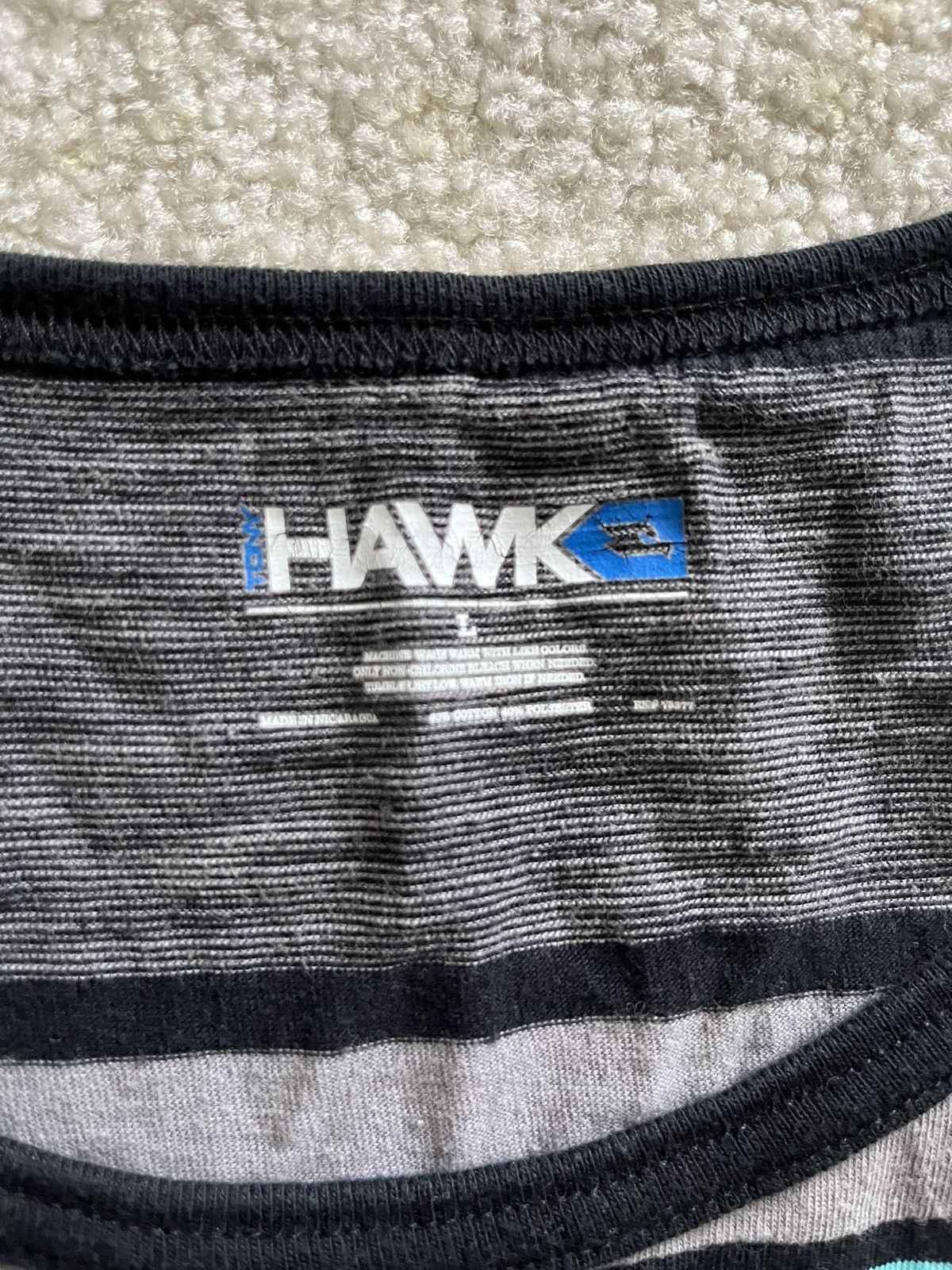 Tony Hawk Tony Hawk Striped Tank Top Size US L / EU 52-54 / 3 - 2 Thumbnail