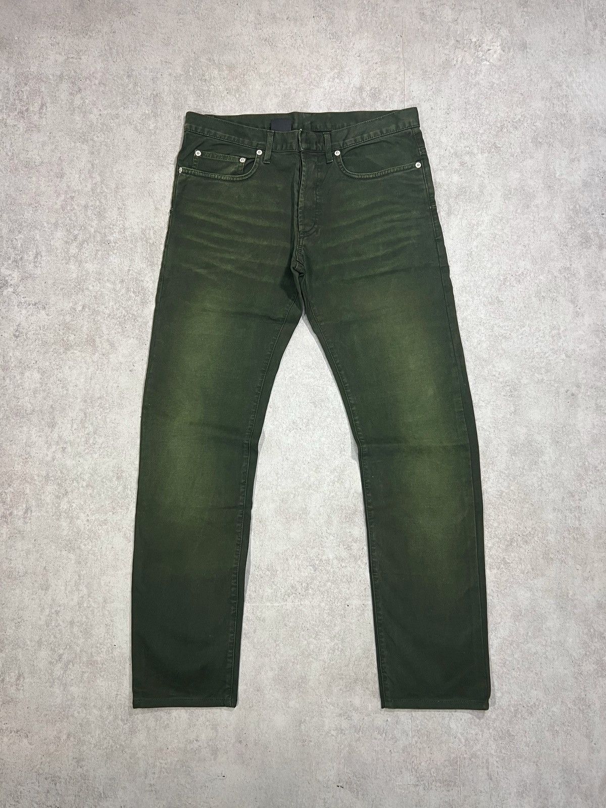 Dior × Kris Van Assche Pant Dior era Kris van assche Green 31US vintage Size US 31 - 1 Thumbnail