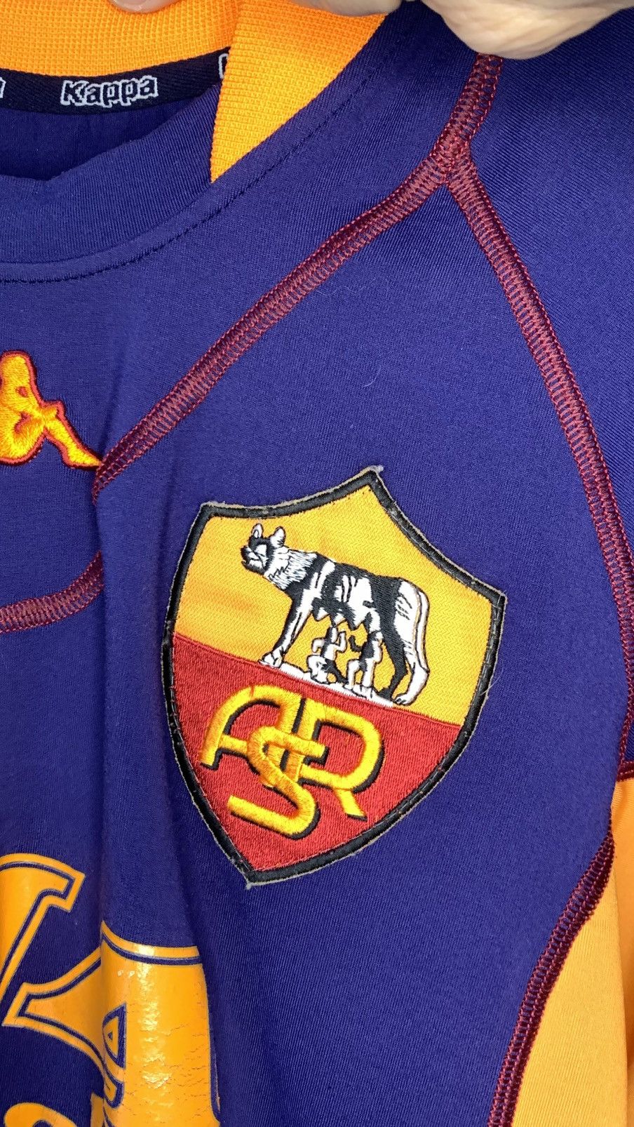 Kappa AS Roma Third Jersey Kappa Vintage Size US XL / EU 56 / 4 - 6 Thumbnail