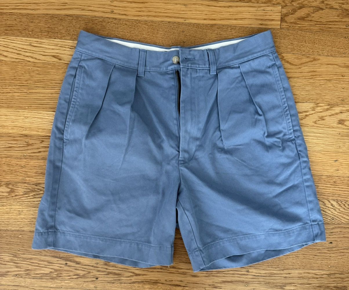 Polo Ralph Lauren Polo Ralph Lauren Pleated Chino Shorts – Size 31 Size US 31 - 1 Thumbnail
