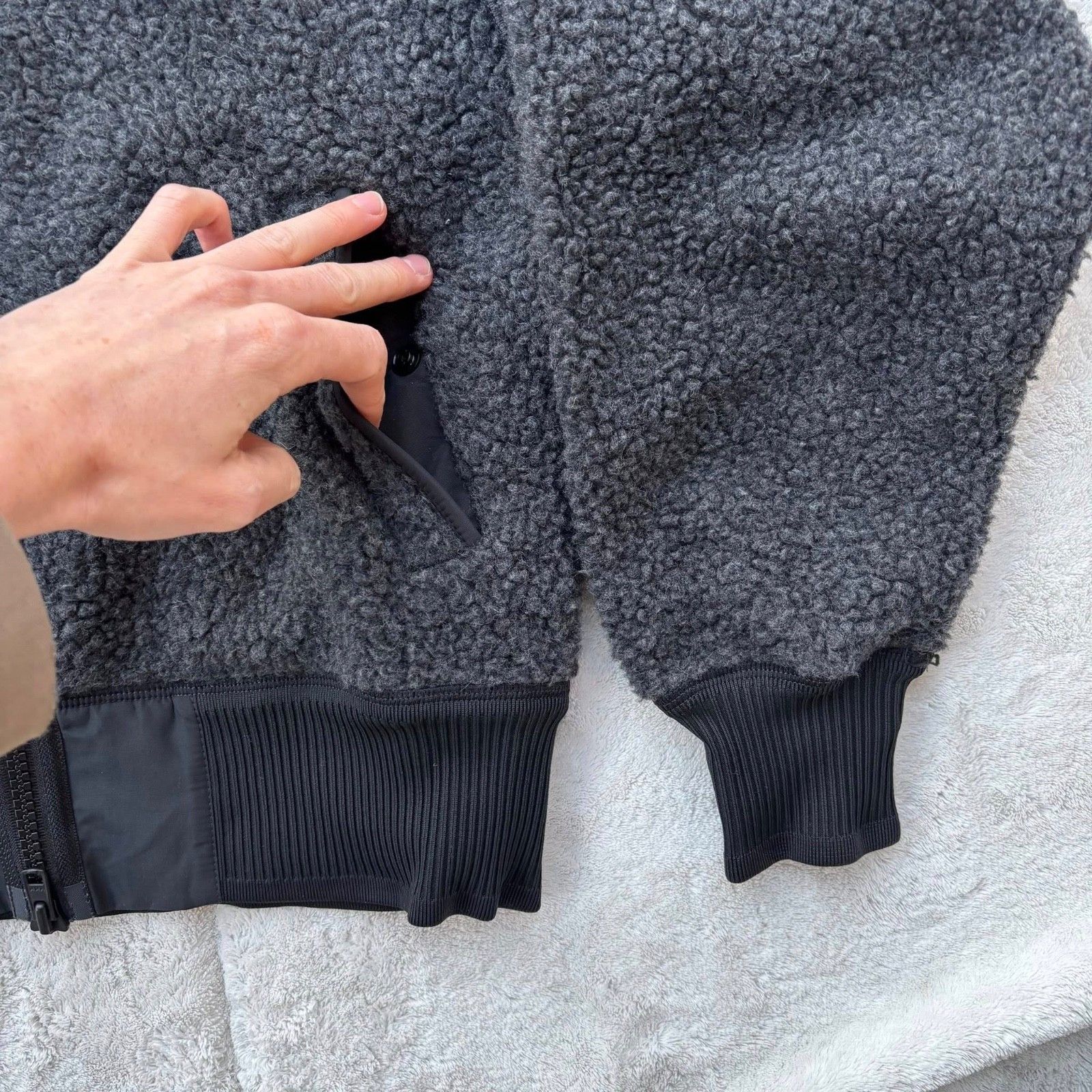 Canada Goose Canada Goose Iron Grey Simcoe Hooded Fleece Jacket - XS Size XS / US 0-2 / IT 36-38 - 4 Thumbnail