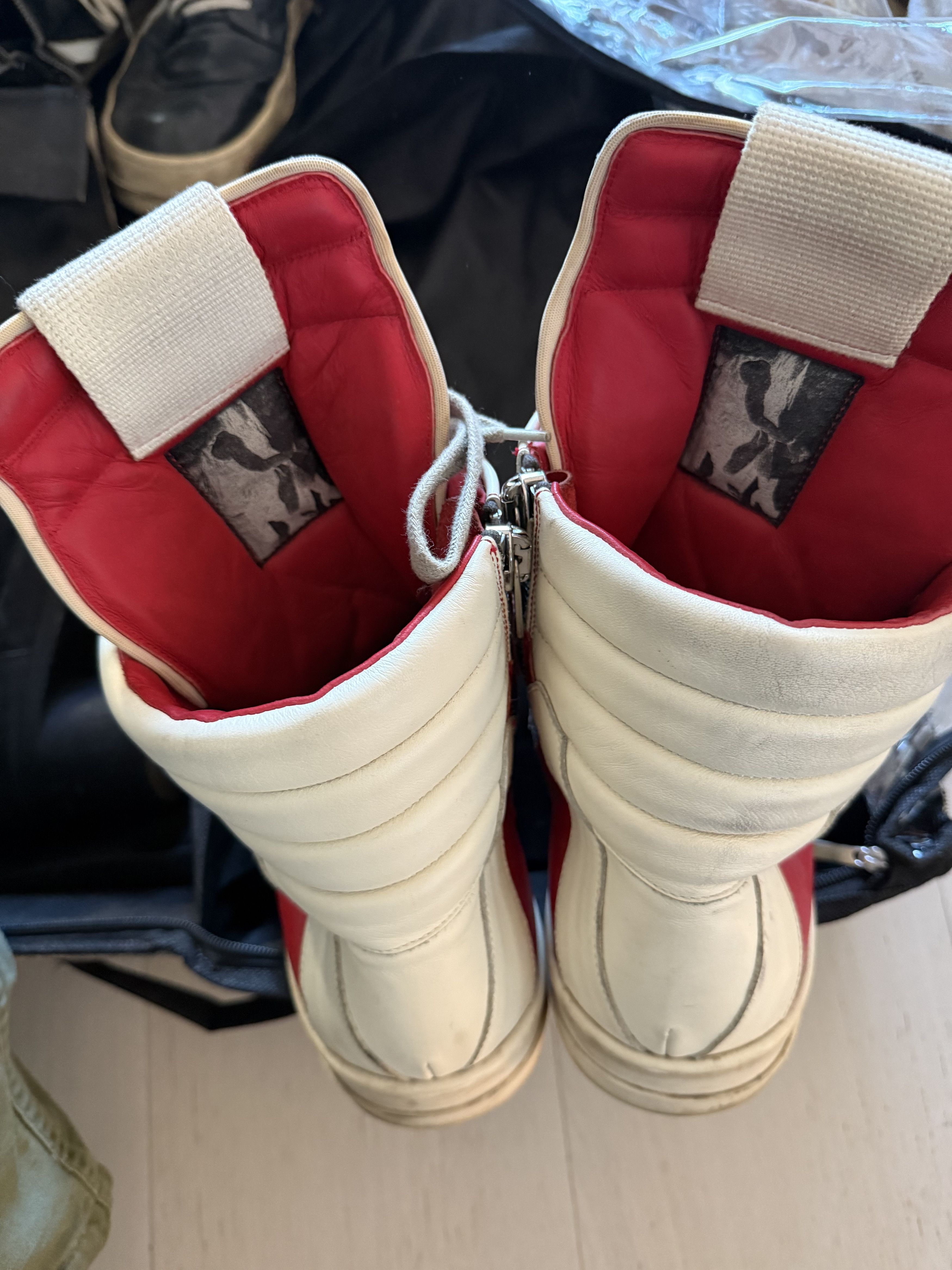 Rick Owens Rick Owens Carnelian Geobaskets Size US 11 / EU 44 - 4 Thumbnail