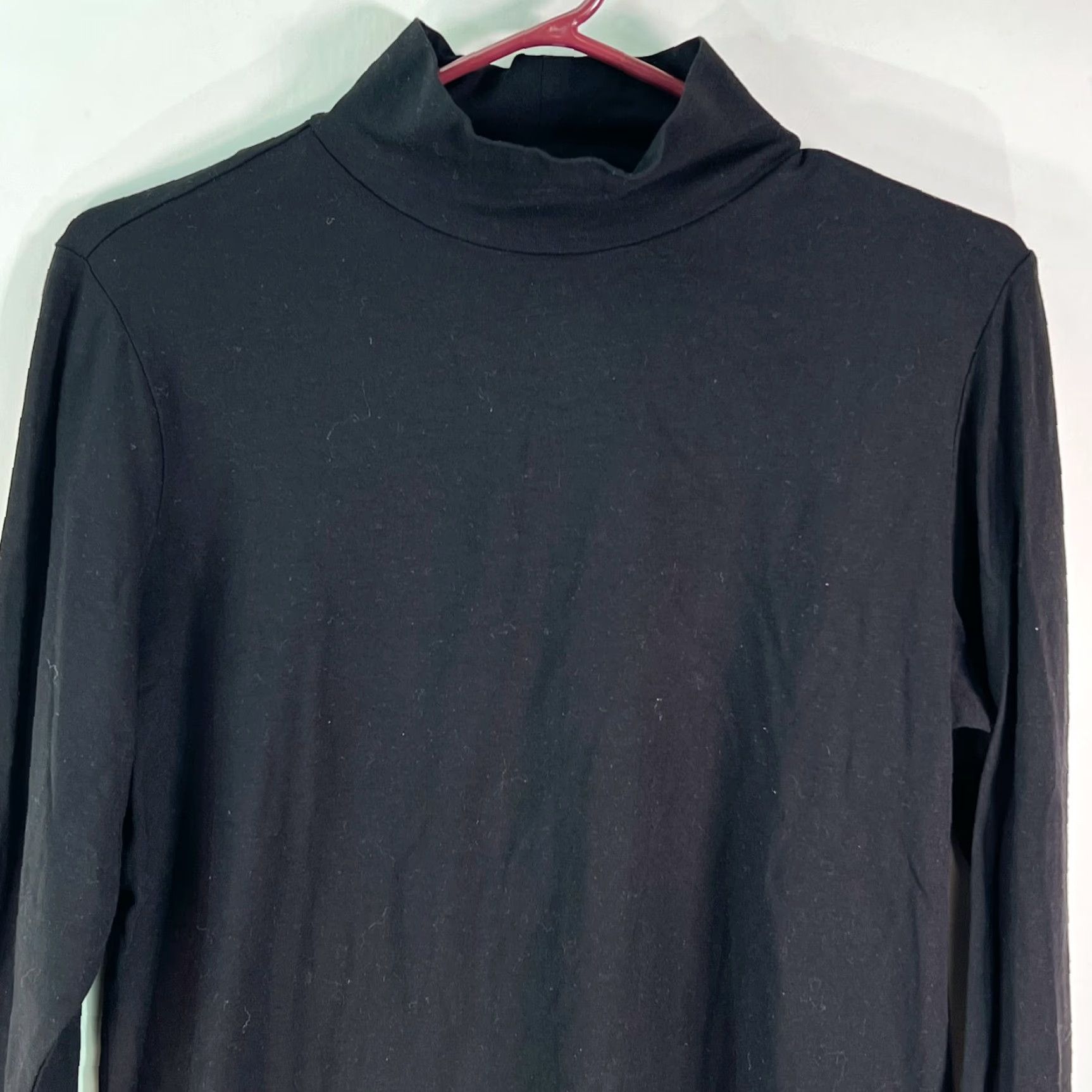 Vintage Avon Womens Mock Turtle Neck Long Sleeves Pullover Black T Shirt SZ Large 12-14 Size L / US 10 / IT 46 - 3 Thumbnail