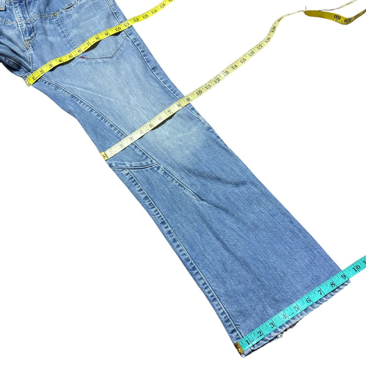 Levi's Vintage Levis Engineered Denim Flare Jeans Ankle Zip Size US 29 - 17 Thumbnail