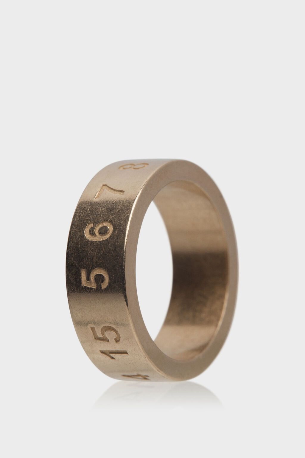 Maison Margiela Maison Margiela Gold Numbers Ring Size ONE SIZE - 10 Thumbnail