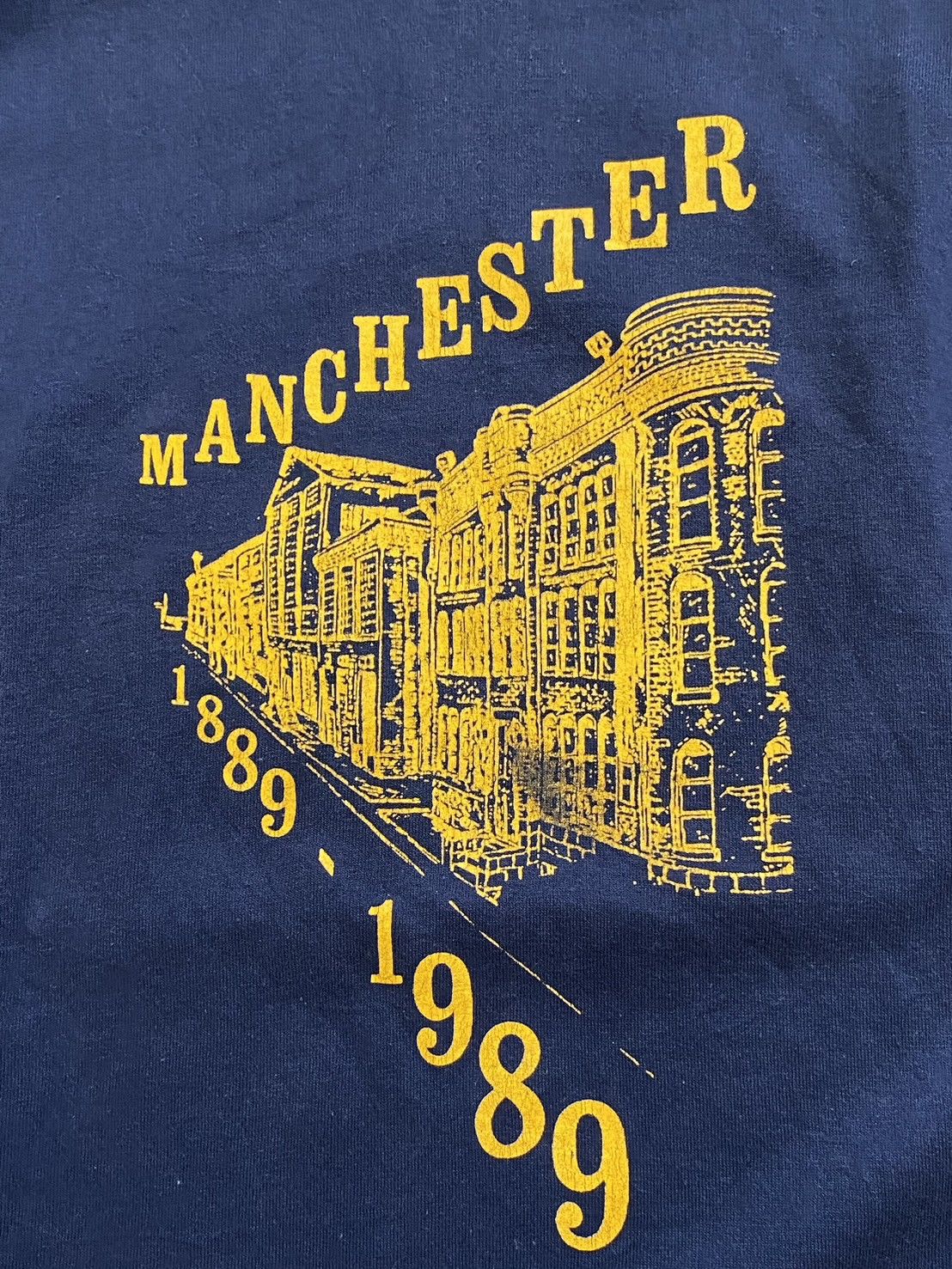 Vintage Vintage Manchester Graphic Tee Size US L / EU 52-54 / 3 - 2 Thumbnail