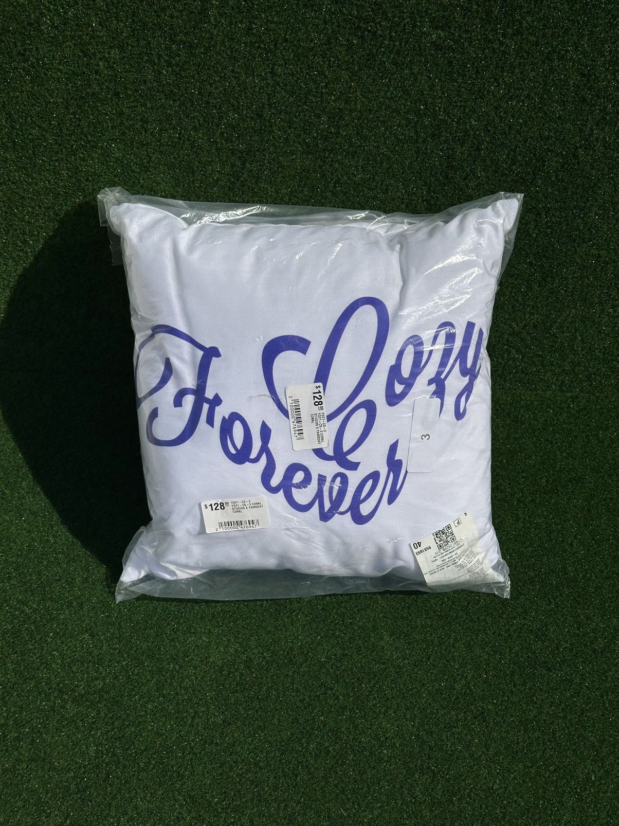 A$AP Rocky Coral Studios Yams Day RIP YAMS Pillow Size ONE SIZE - 3 Thumbnail