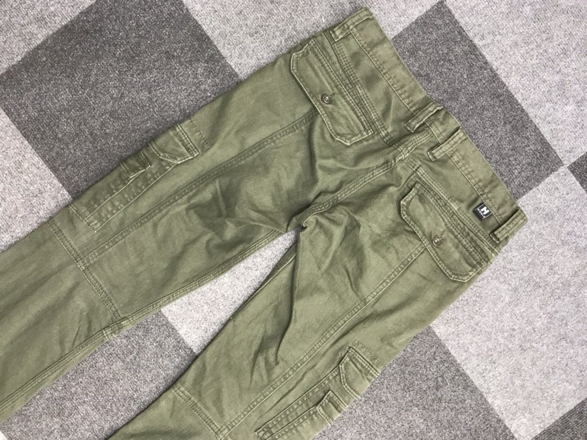 Japanese Brand Unisex HIDEAWAYS FLARE Multipockets Pant Size US 31 - 9 Thumbnail