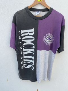 Vintage Colorado Rockies Baseball Stitches Colorodo Rockies Sweatshirt MLB  SZ M