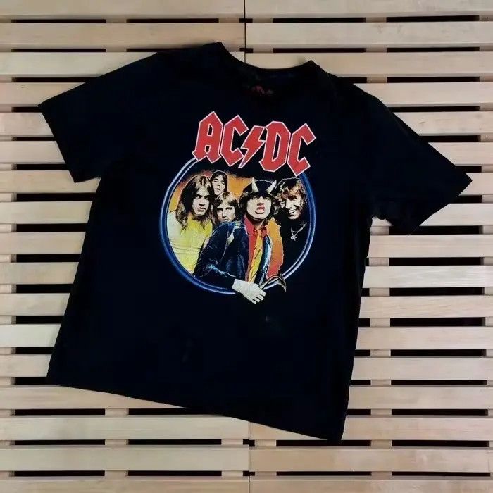 AC/DC Mens Vintage T Shirt AC/DC Big Logo Size L Large Size US L / EU 52-54 / 3 - 1 Thumbnail