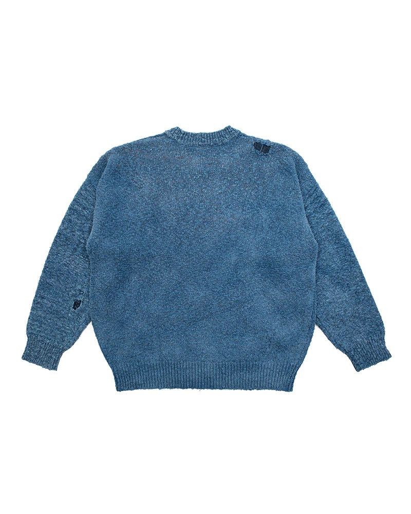 Visvim VISVIM ICT AMPLUS V-NECK L/S INDIGO INDIGO CAMPING TRAILER 