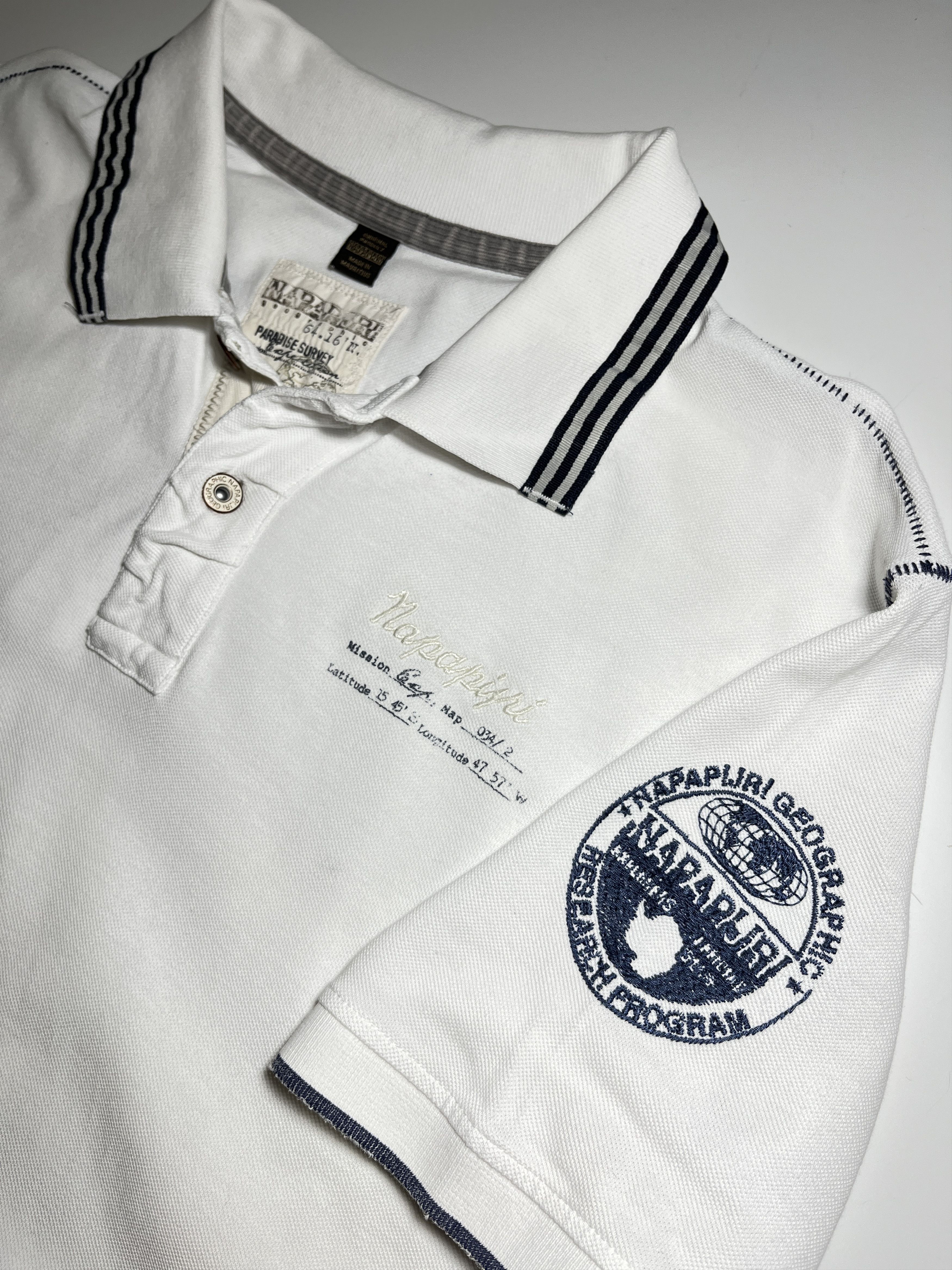 Napapijri Napapijri Research Program Big Flag Polo Shirt Size XL Size US XL / EU 56 / 4 - 7 Thumbnail