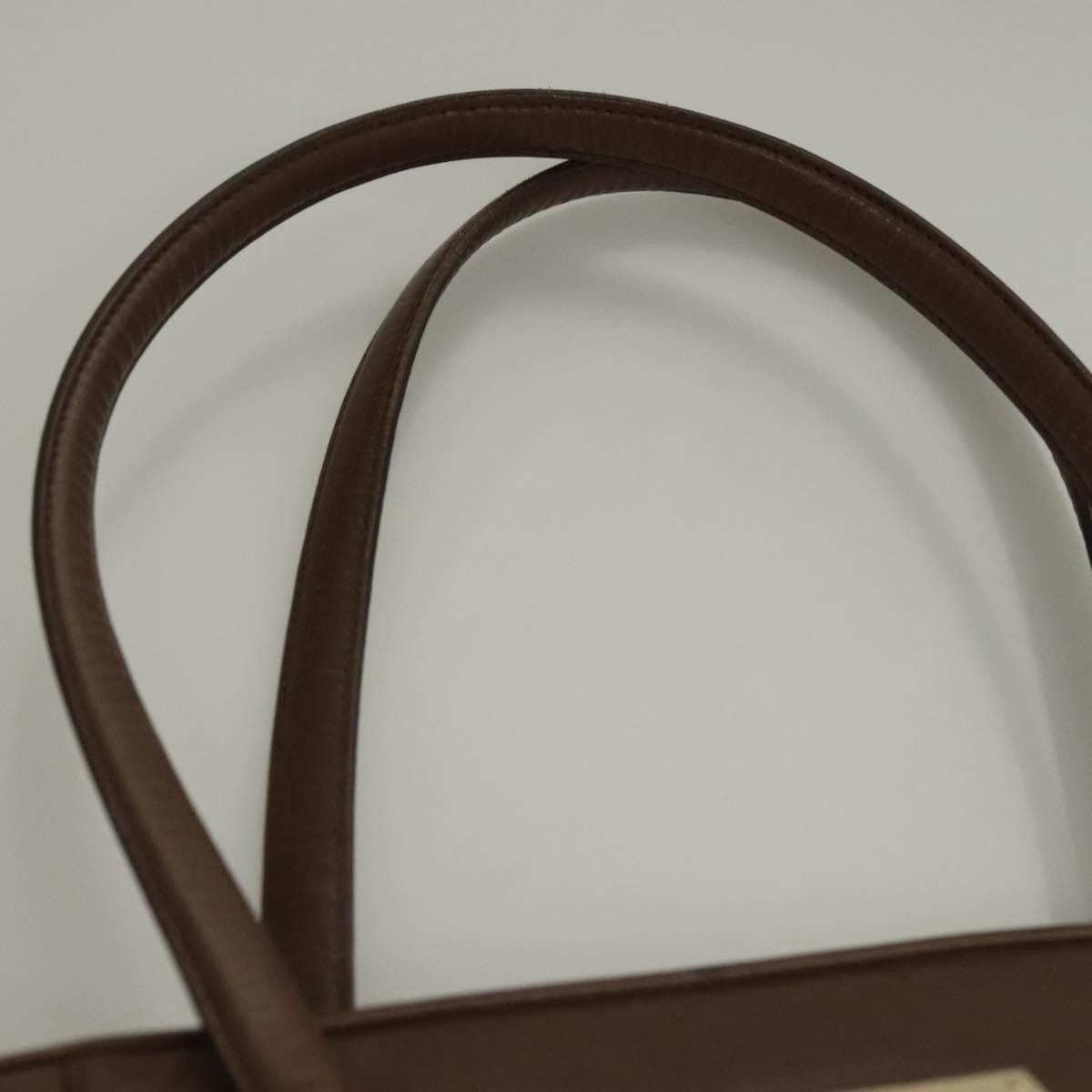 Gucci GUCCI Tote Bag Leather Brown Size ONE SIZE - 9 Thumbnail