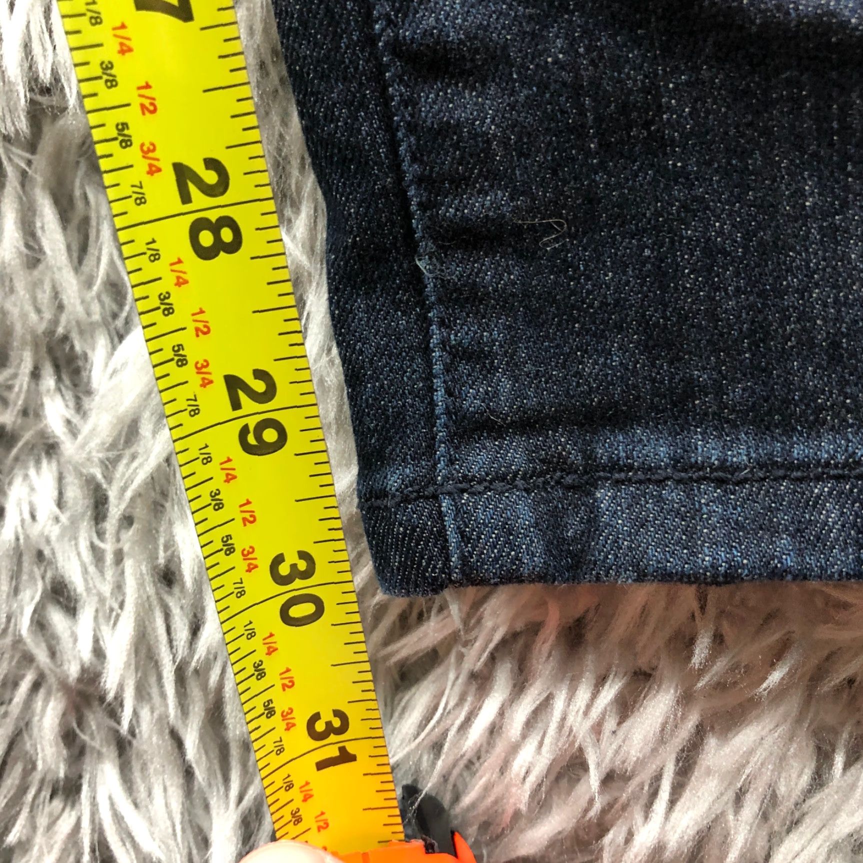 XOXO XOXO Jeans Size 5/6 Juniors Mid Rise Dark Wash Blue Denim Size 27" / US 4 / IT 40 - 3 Thumbnail