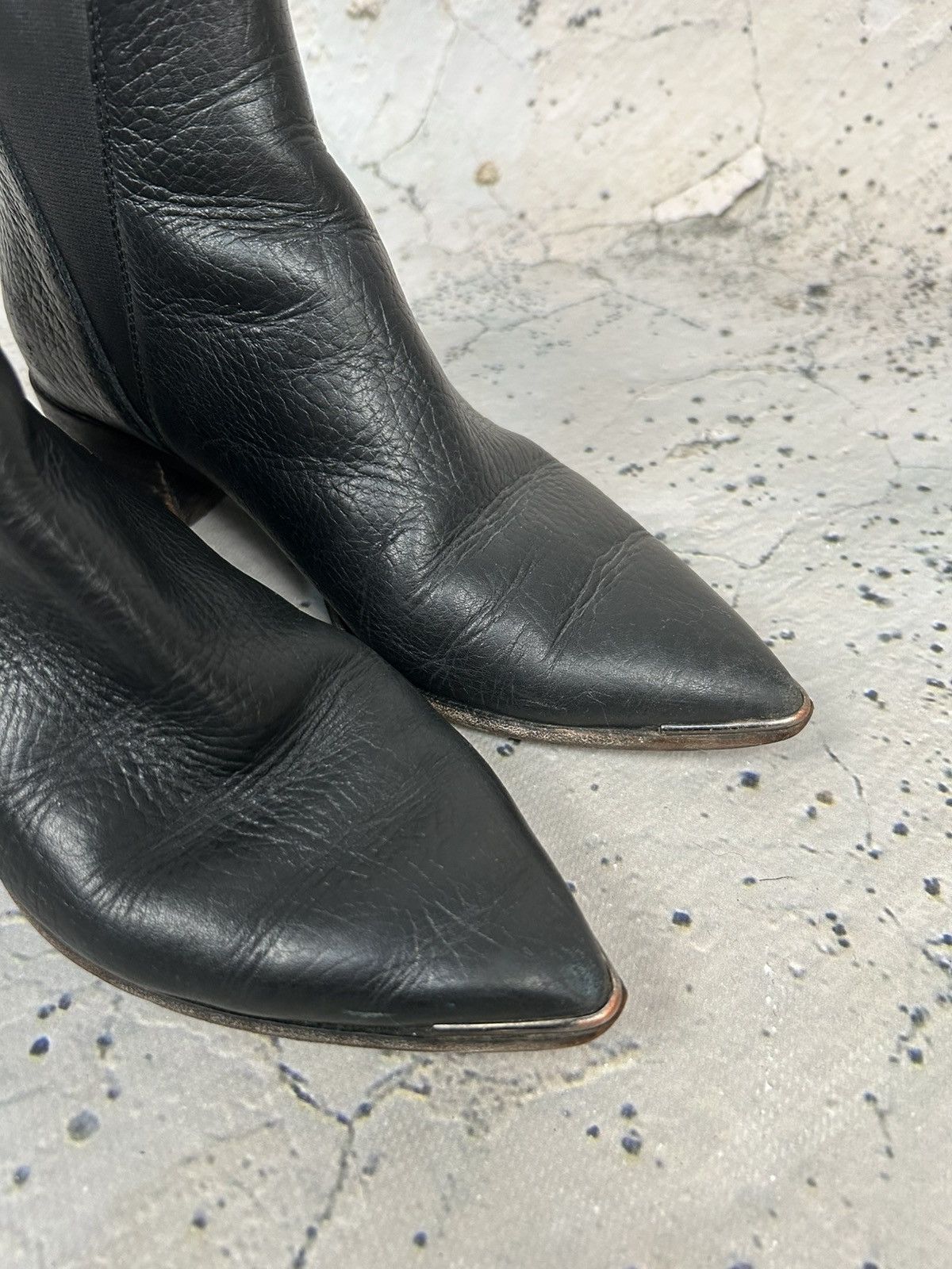 Acne Studios Acne Studios Vero Cuoio Leather Shoes Heels Avant Garde Size US 6 / IT 36 - 6 Thumbnail