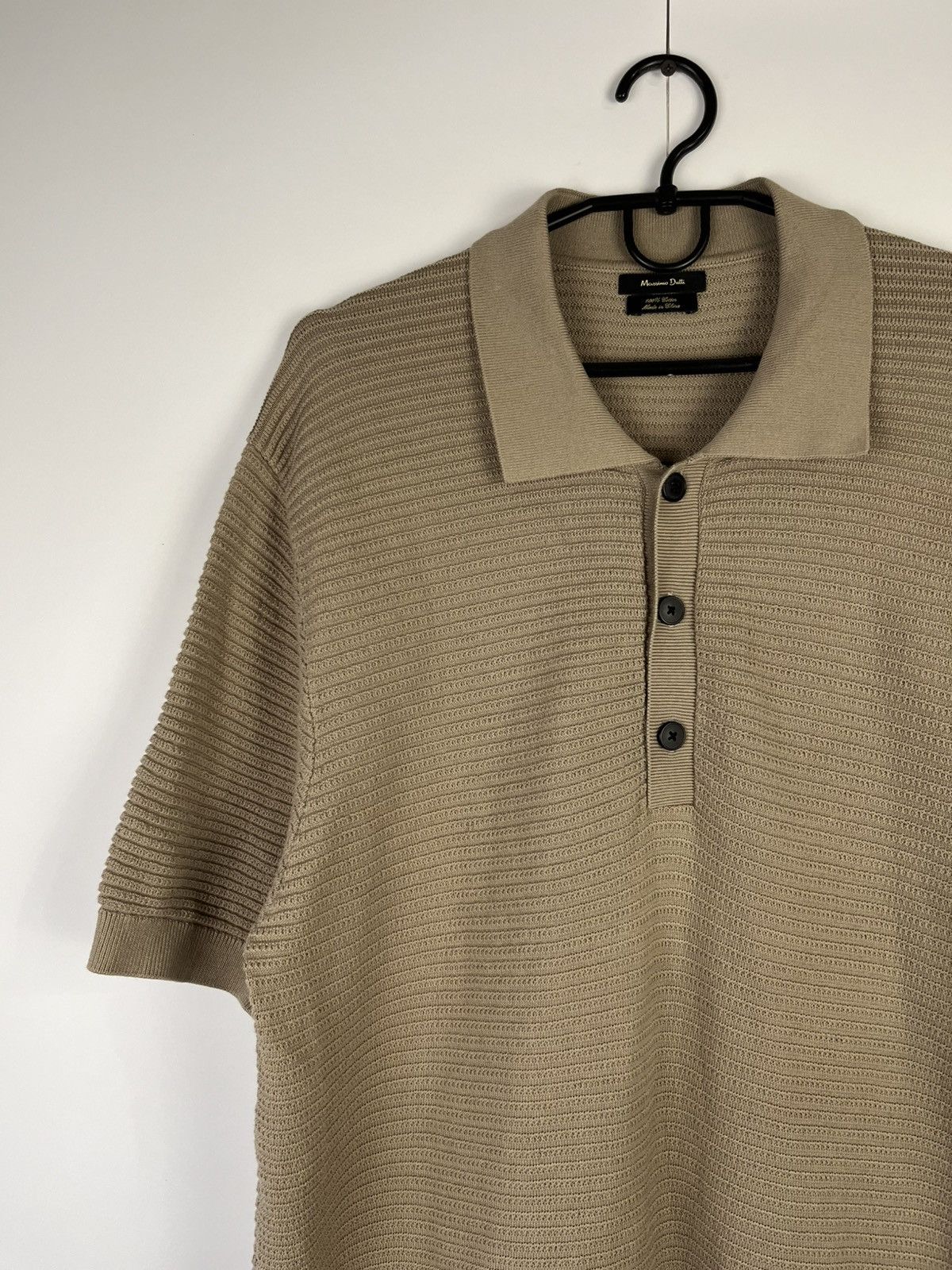 Massimo Dutti Massimo Dutti Classic Cotton Knitted Polo Shirt Size US L / EU 52-54 / 3 - 2 Thumbnail