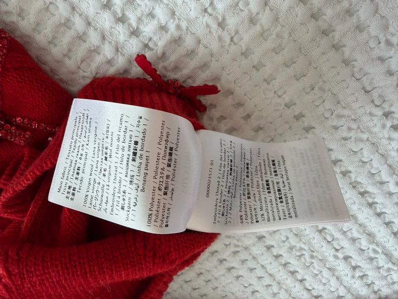 Valentino Valentino Red knit pullover Size L / US 10 / IT 46 - 5 Thumbnail