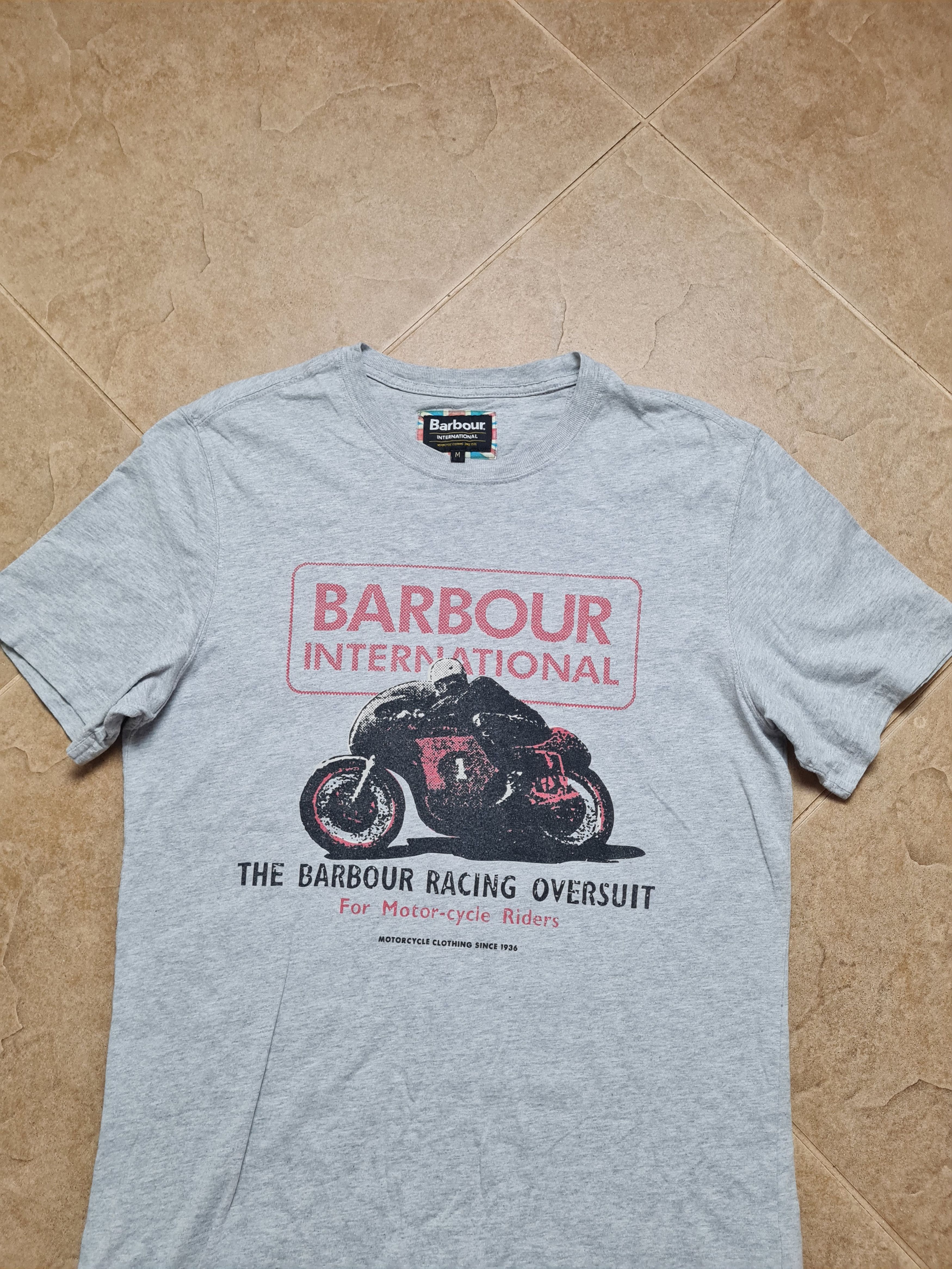 Barbour T-Shirts Barbour Steve McQueen Relaxed Tee Gray Size M Size US M / EU 48-50 / 2 - 3 Thumbnail