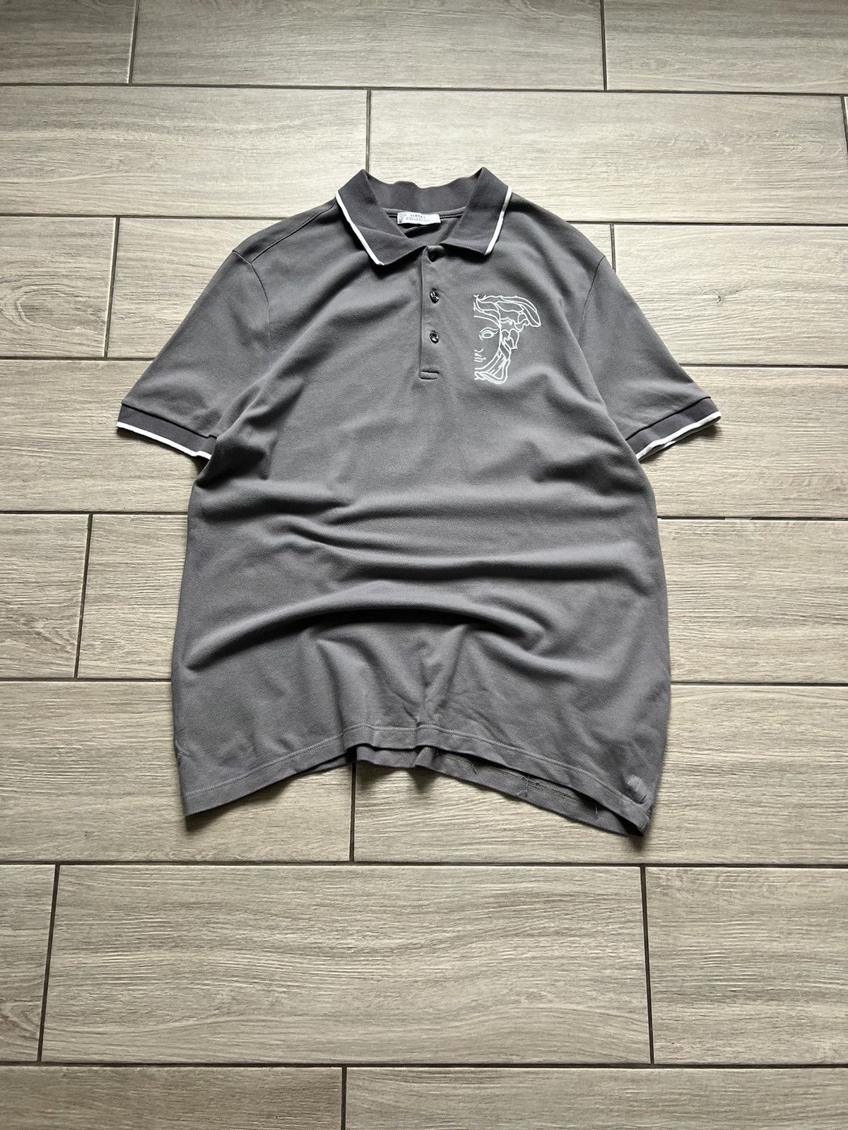 Versace Versace Collection T-shirt big Logo Size US XL / EU 56 / 4 - 2 Thumbnail