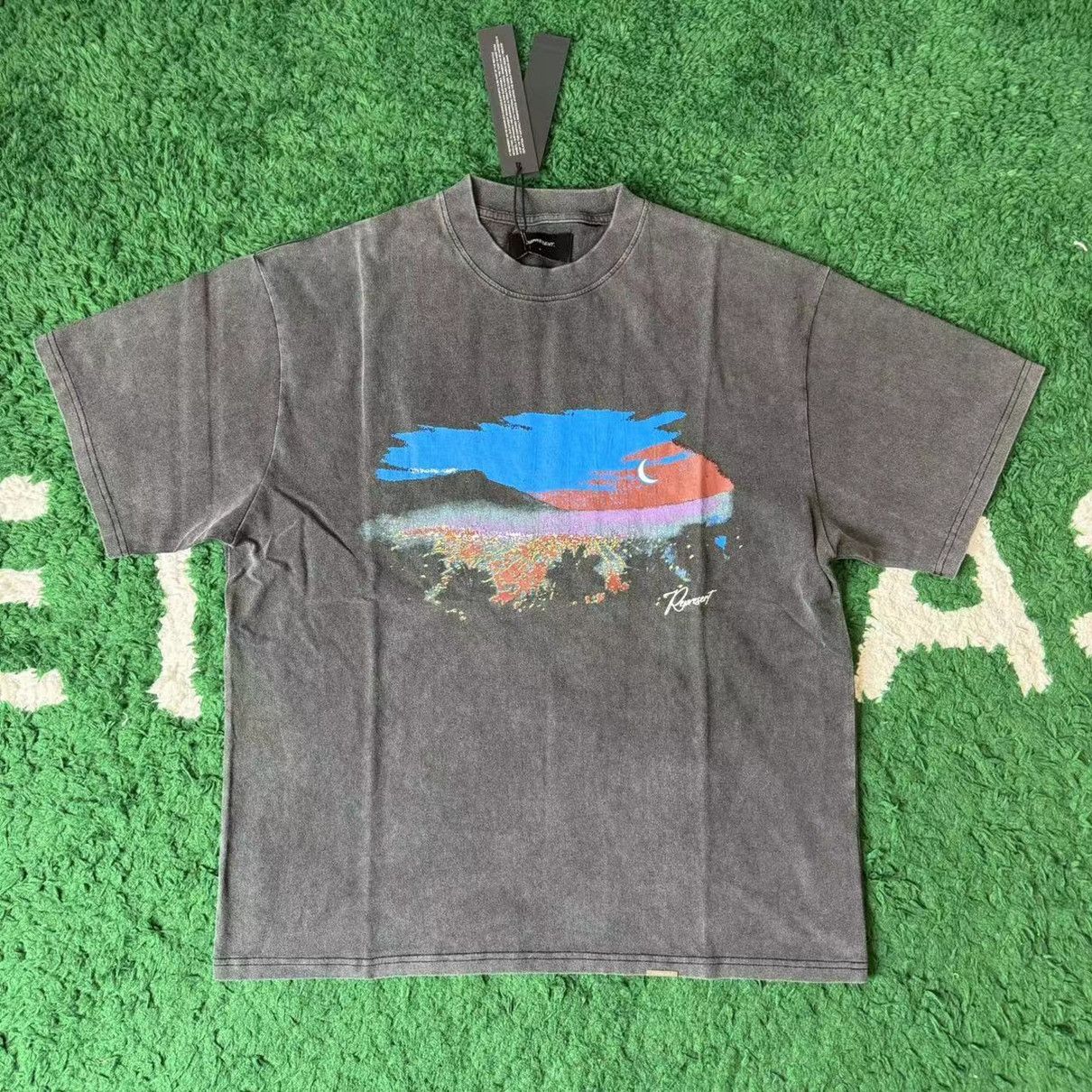 Vintage summer short sleeved T-shirt Size M / US 6-8 / IT 42-44 - 1 Thumbnail