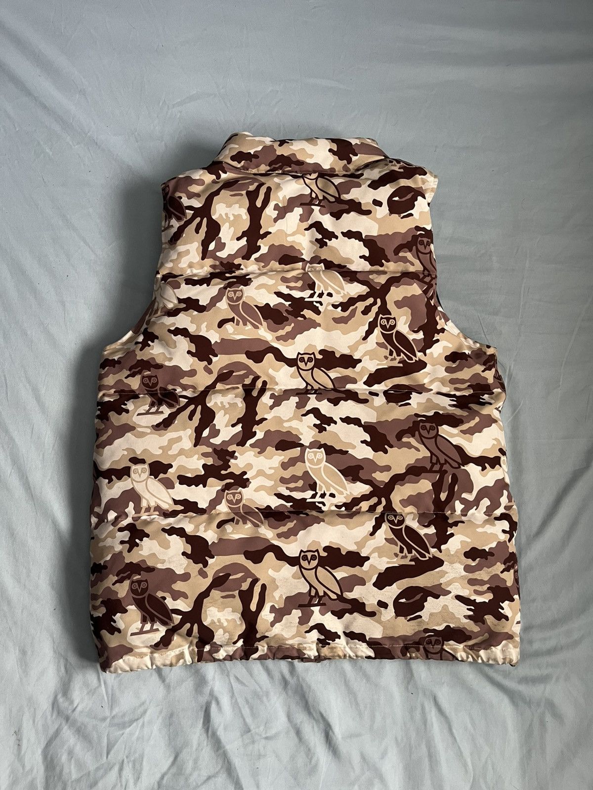 Bape × October's Very Own BAPE x OVO Woodland Camo Down Vest Size US L / EU 52-54 / 3 - 2 Thumbnail