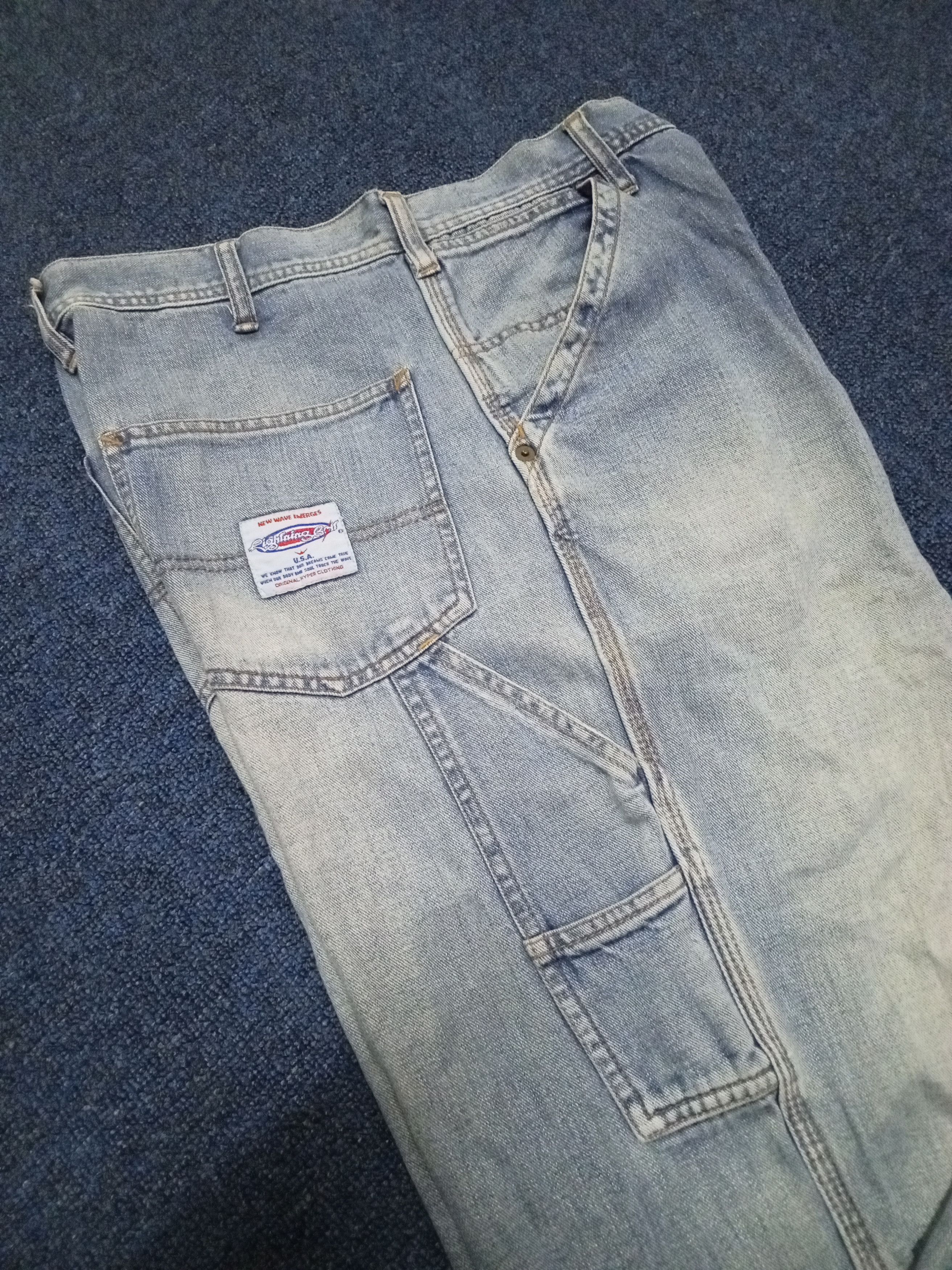 Lightning Bolt Lightning bolt jeans rare Size US 30 / EU 46 - 3 Thumbnail
