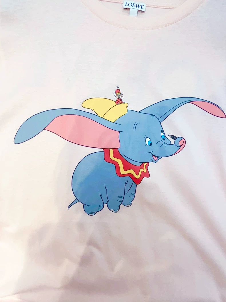 Loewe LOEWE Pink S size round neck short sleeve baby elephant pa Size S / US 4 / IT 40 - 2 Thumbnail