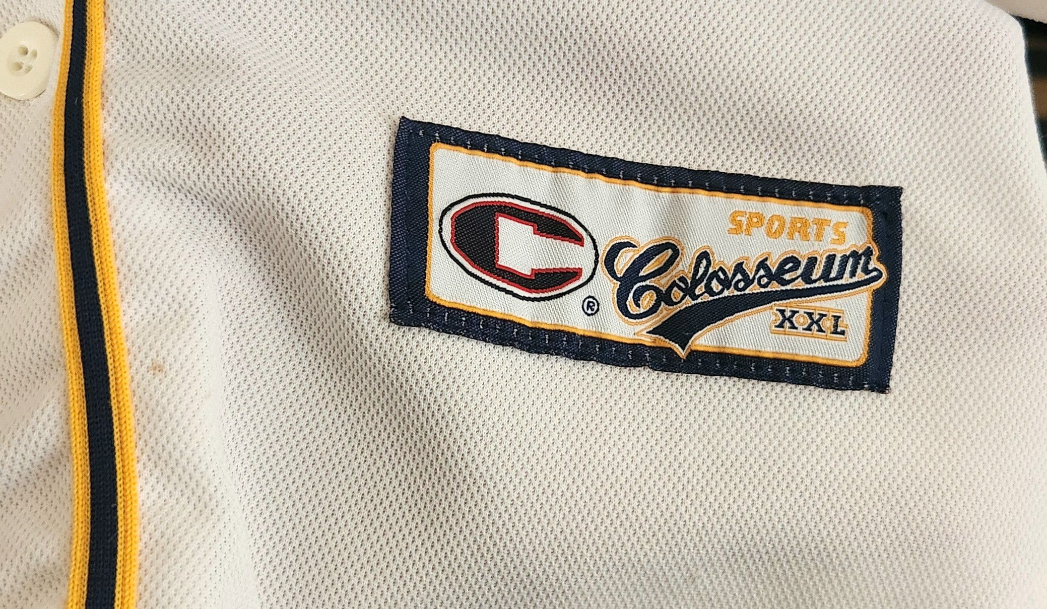 Colosseum Athletics Cal Golden Bears Jersey Home Baseball Colosseum NCAA 90s Size US L / EU 52-54 / 3 - 4 Thumbnail