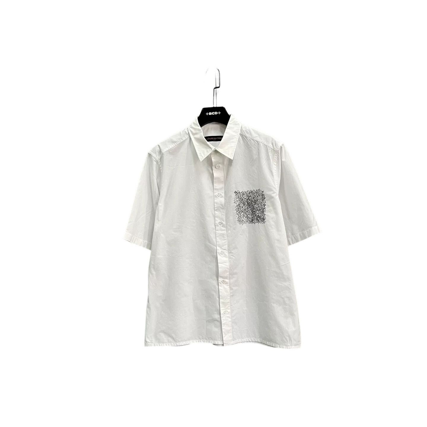 Louis Vuitton Louis Vuitton 1AA5G8 Embroidered Pocket Shirt Size L Size US L / EU 52-54 / 3 - 1 Thumbnail