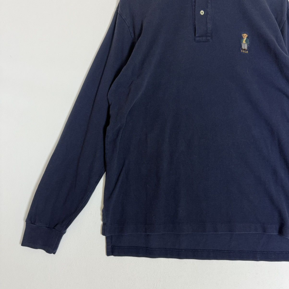 Polo Ralph Lauren Vintage Polo Bear By Ralph Lauren Long Sleeve Size US L / EU 52-54 / 3 - 2 Thumbnail
