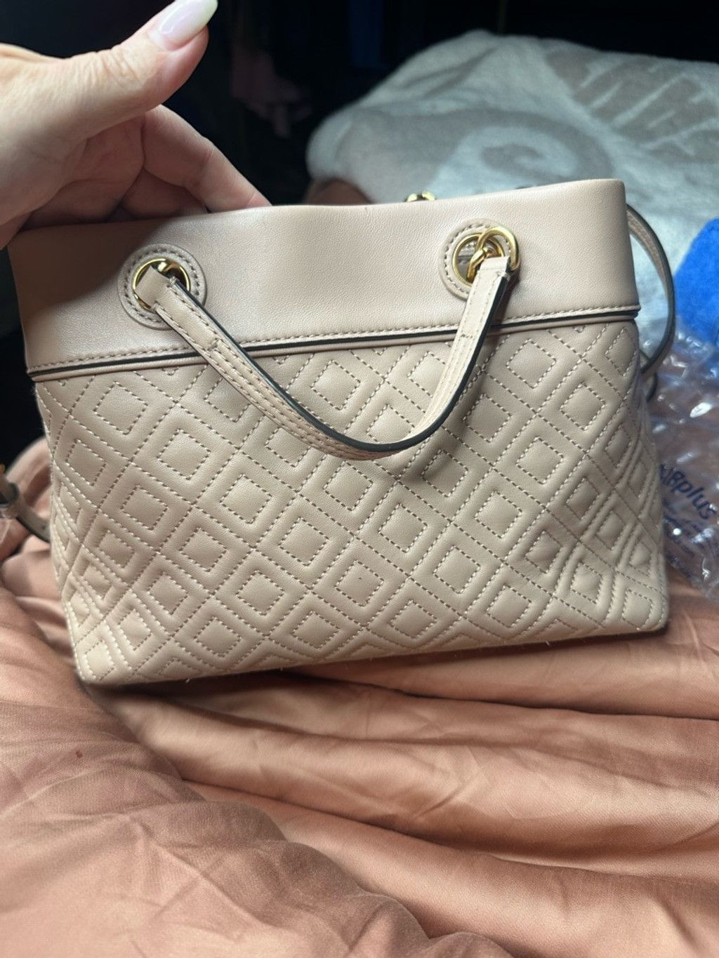 Tory Burch Tory Burch Women's Small Fleming Leather Top-Handle Bag Size ONE SIZE - 5 Thumbnail