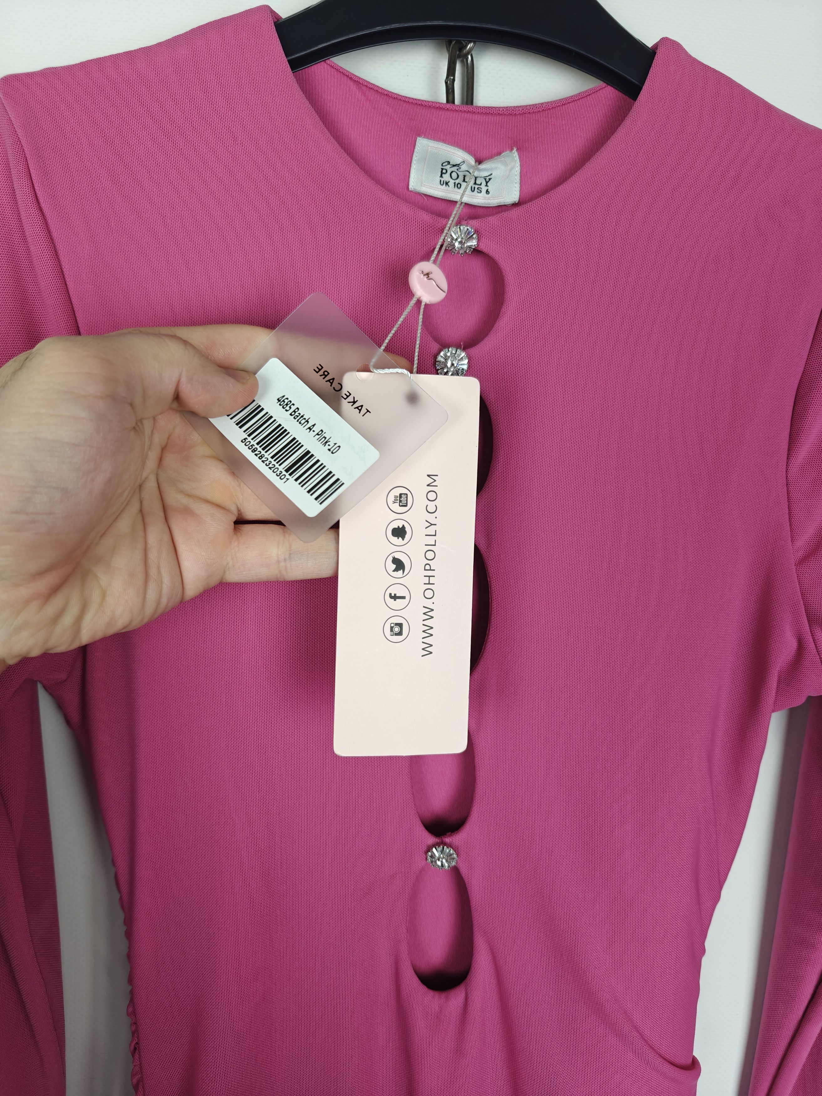 Other Oh Polly Dress Batch A Pink size US6 Size M / US 6-8 / IT 42-44 - 6 Thumbnail