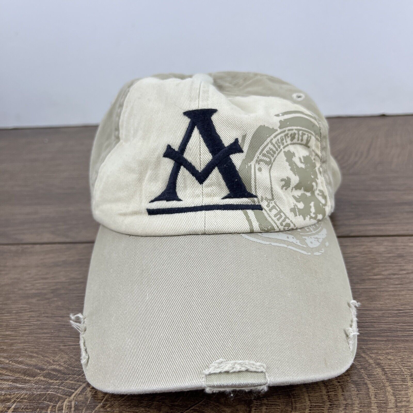 Other University Architect Hat Tan Brown Hat Adjustable Tan Adult Size ONE SIZE - 2 Thumbnail