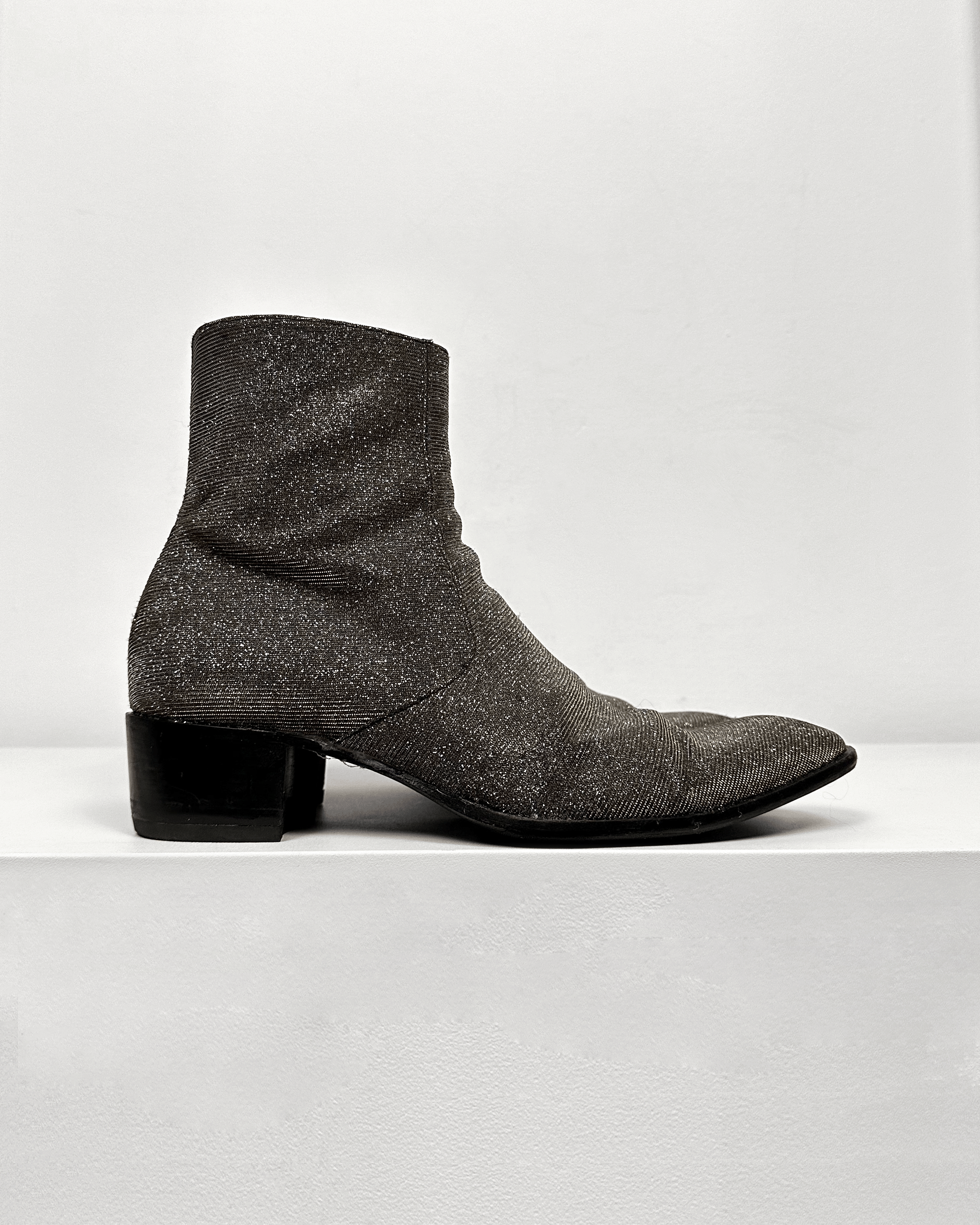 Saint Laurent Paris Saint Laurent Glitter Wyatt Boots Size US 9 / EU 42 - 3 Thumbnail
