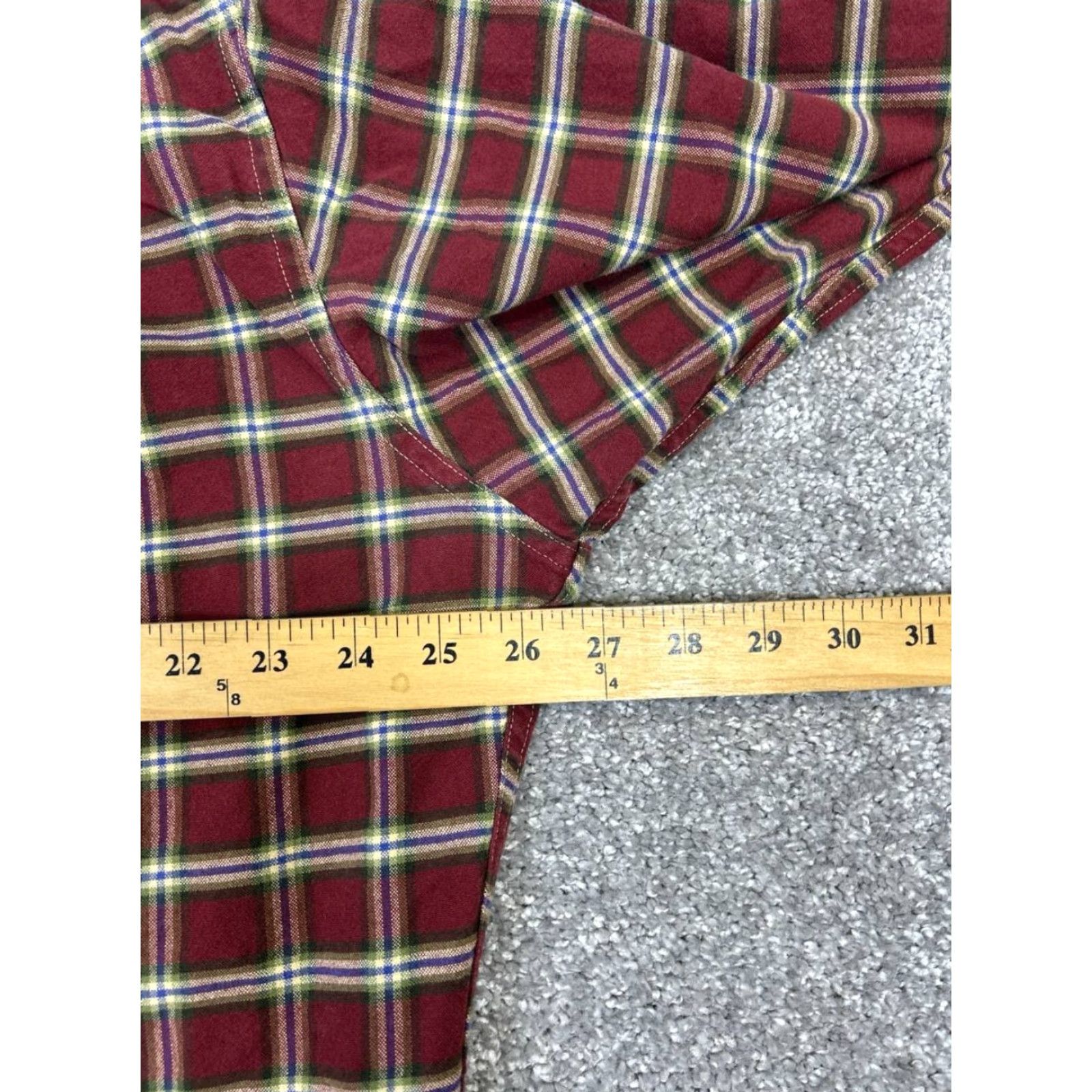 Bills Khakis Bills Khakis Shirt Mens XL Red Plaid Cotton Button Up Size US XL / EU 56 / 4 - 6 Thumbnail