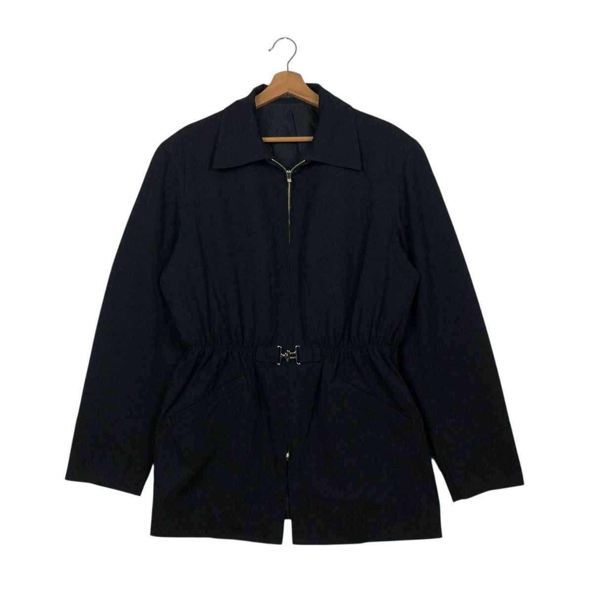 Yohji Yamamoto 🔥RICH BLACK VINTAGE 80’s YOHJI YAMAMOTO POUR HOMME BUCKLE M Size US M / EU 48-50 / 2 - 1 Thumbnail