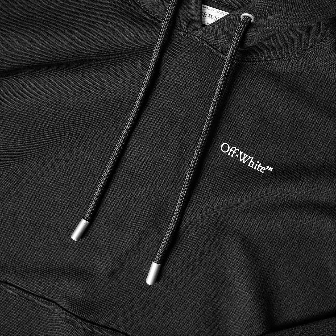Off-White o1g2r1mq0226 Cloud Arrow Sketch Pull Over Hoodie In Black Size US XL / EU 56 / 4 - 3 Thumbnail