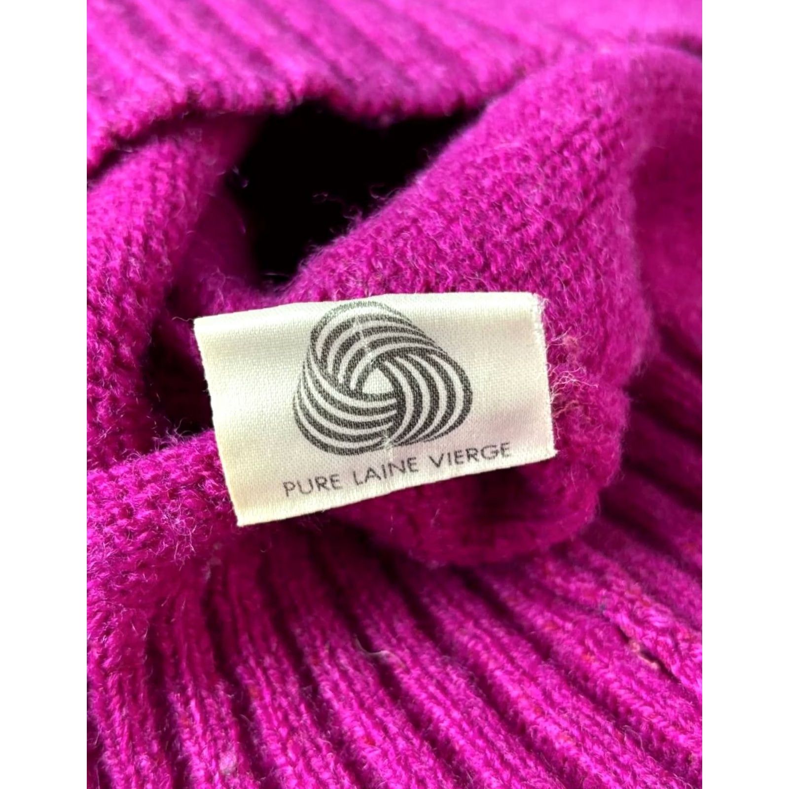 Lacoste Lacoste Knit Sweater Wool Purple Vintage 6 Heavyweight Crew Neck Pullover Mens 90s London Cotton Wool Knit Size US S / EU 44-46 / 1 - 4 Thumbnail