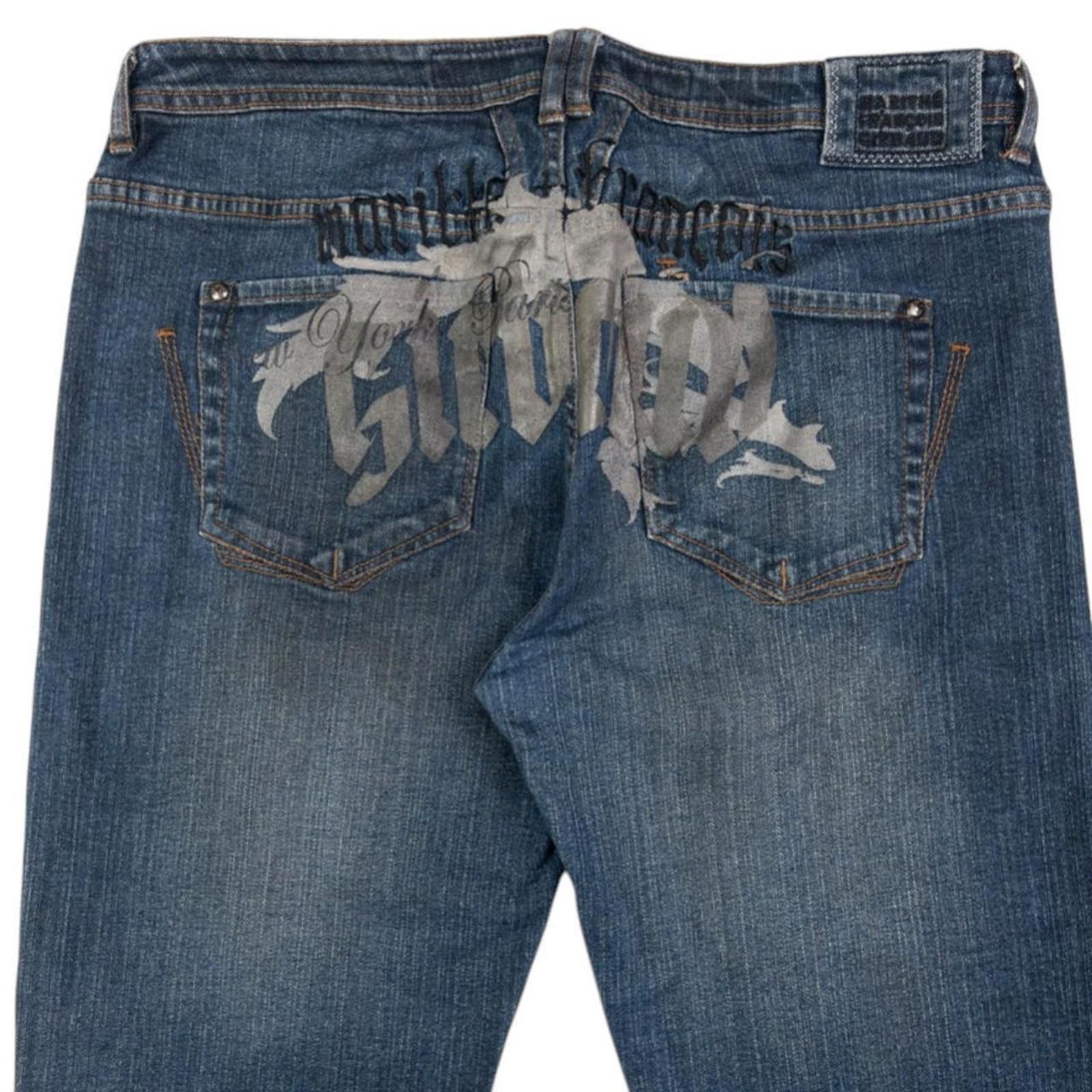Marithe + Francois Girbaud Vintage Marithe + Francois Girbaud Cropped Denim Jeans W36 Size 36" / US 14 / IT 50 - 2 Thumbnail
