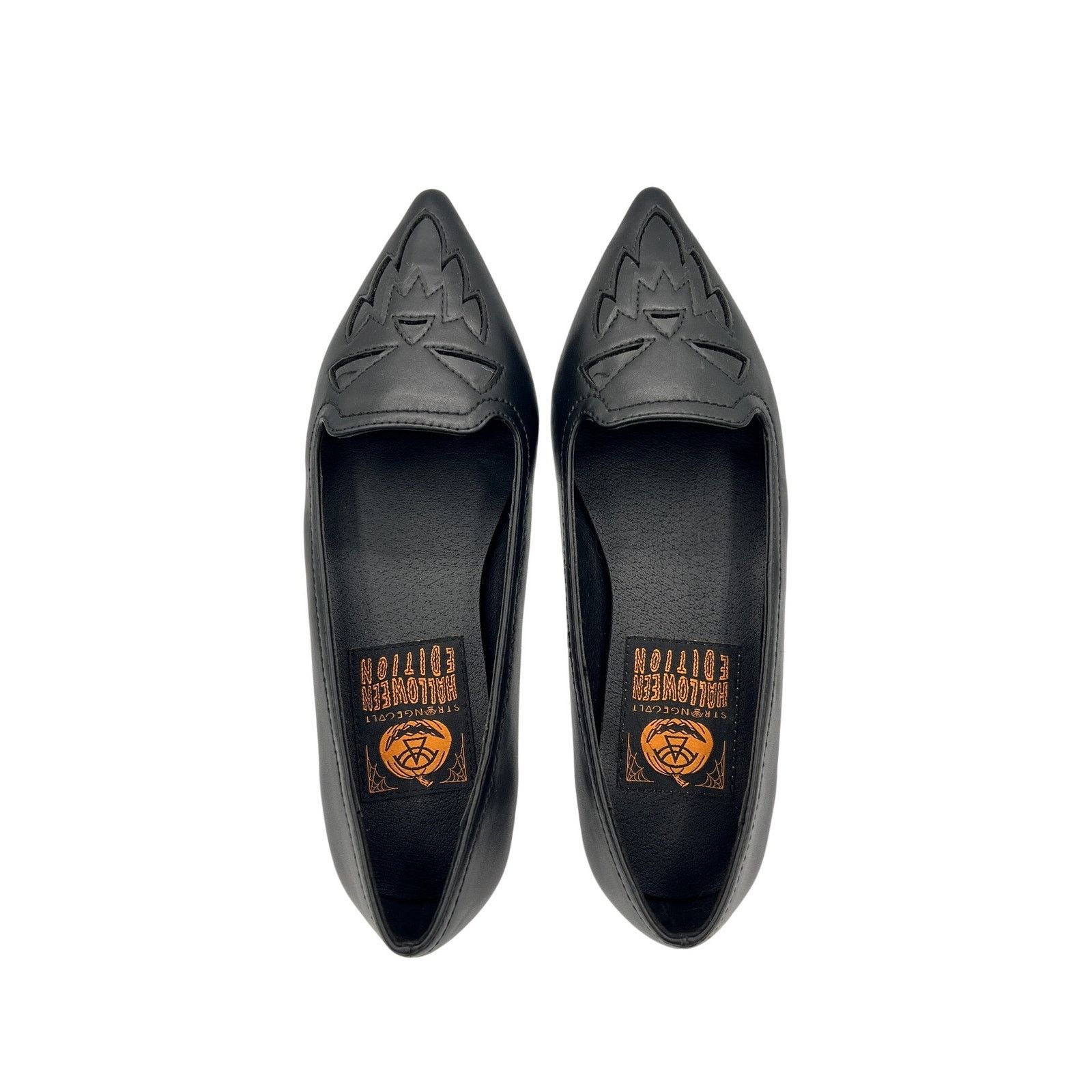 Other Strange Cvlt Lydia Black Jack O Lantern Pointed Toe Flats 6 Size US 6 / IT 36 - 7 Thumbnail
