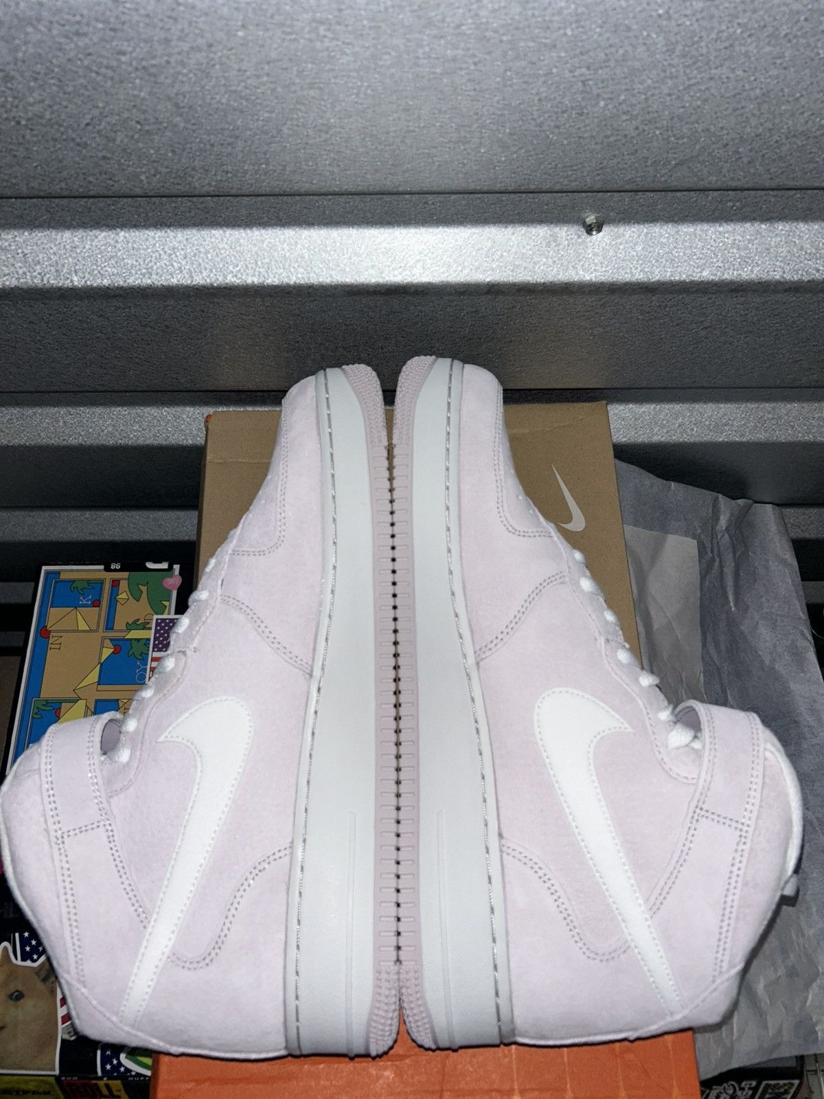 Nike nike air force 1 mid QS venice Size US 12 / EU 45 - 2 Thumbnail