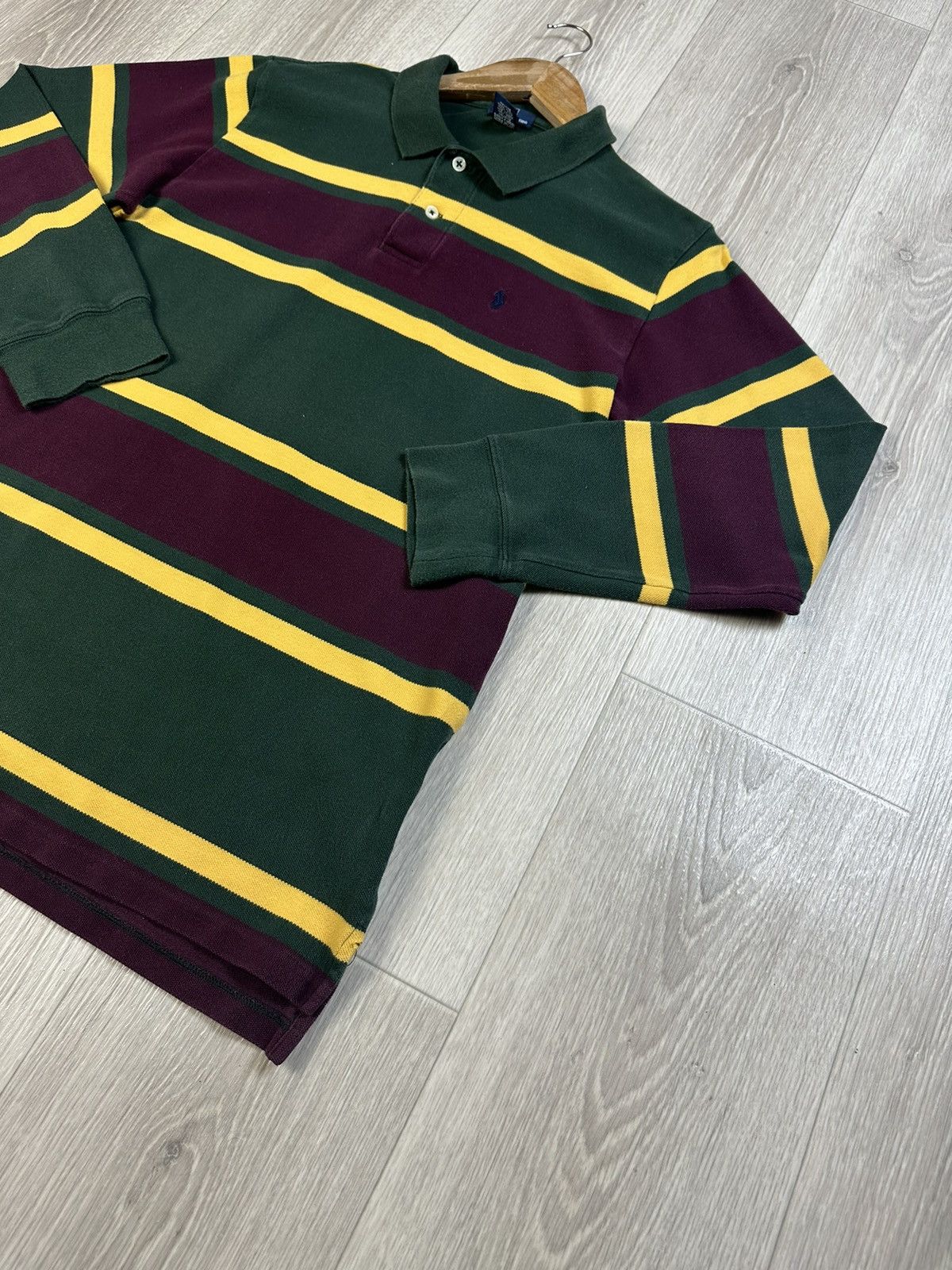 Polo Ralph Lauren × Rugby Ralph Lauren × Vintage Vintage 90s Polo Ralph Lauren Rugby Sweatshirt Y2K Size US XS / EU 42 / 0 - 4 Thumbnail