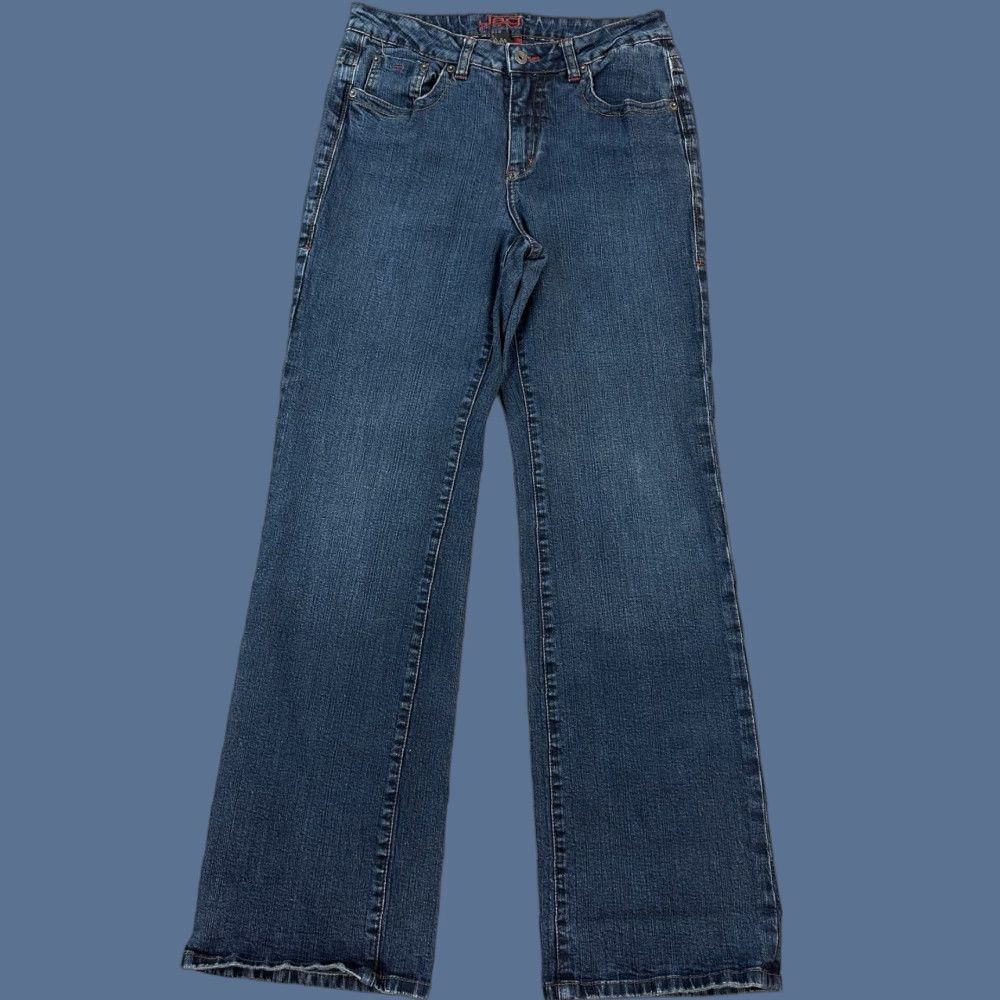 AG Jeans Jag Jeans Jeans Women's 10 30x32 Dark Wash Denim Bootcut Mid Rise Stretch Y2K Ladies Slim Fit Regular Waist Blue Jeans Women’s Size 32" / US 10 / IT 46 - 1 Thumbnail