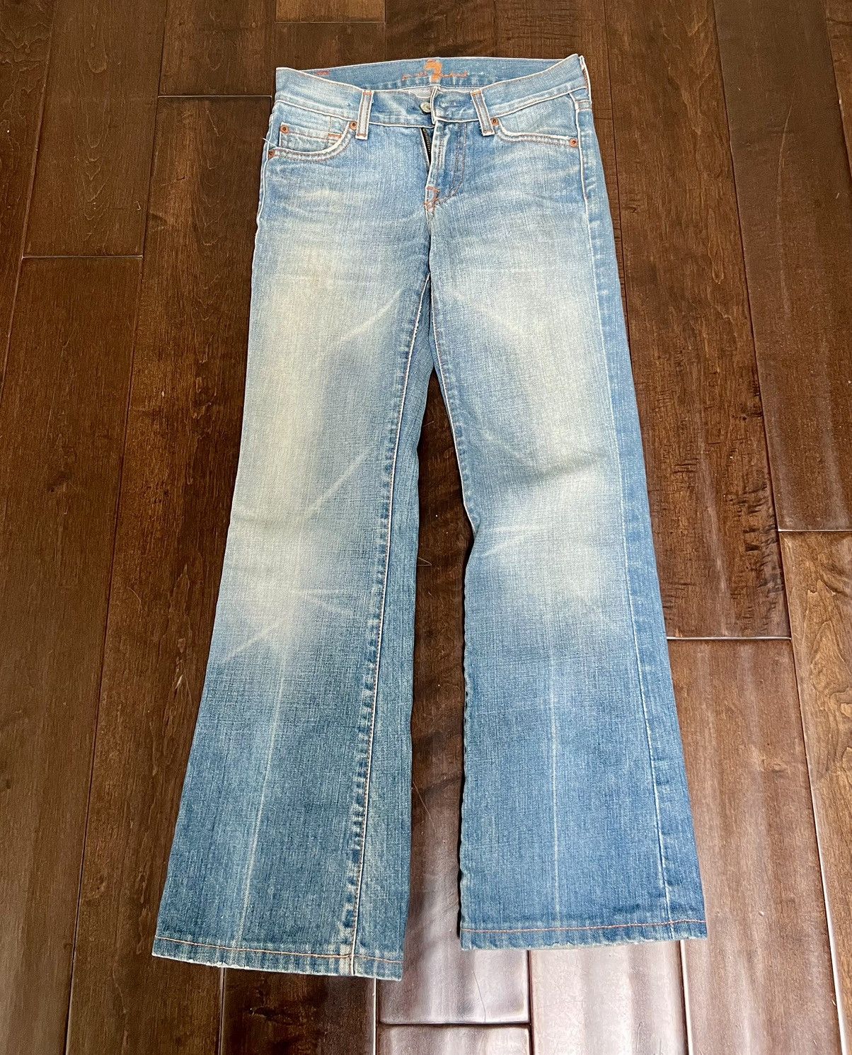 7 For All Mankind 7 for all mankind vintage denim size 24 great condition Size 24" / US 00 / IT 34 - 1 Thumbnail